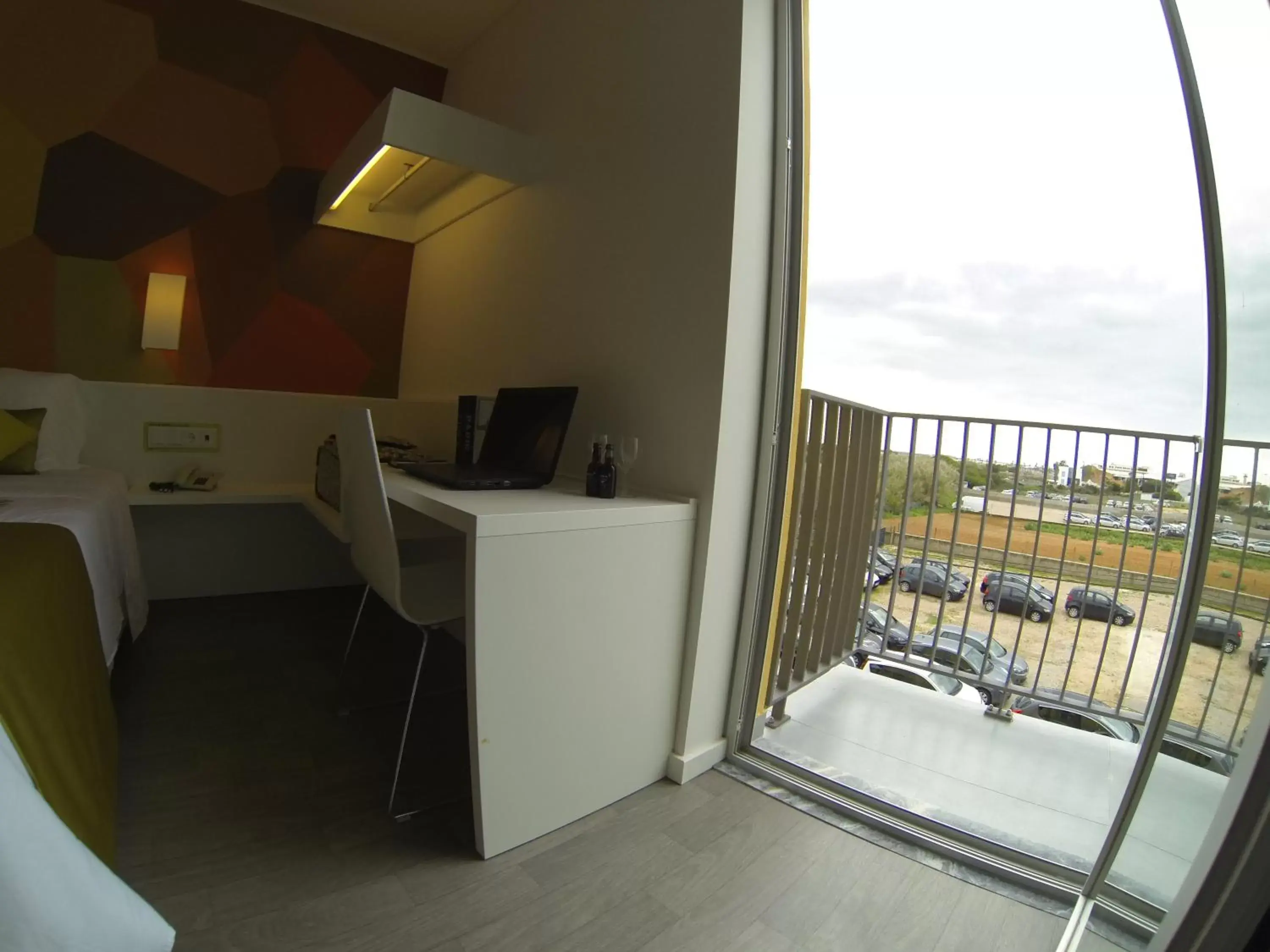 Balcony/Terrace in Hotel 3K Faro Aeroporto
