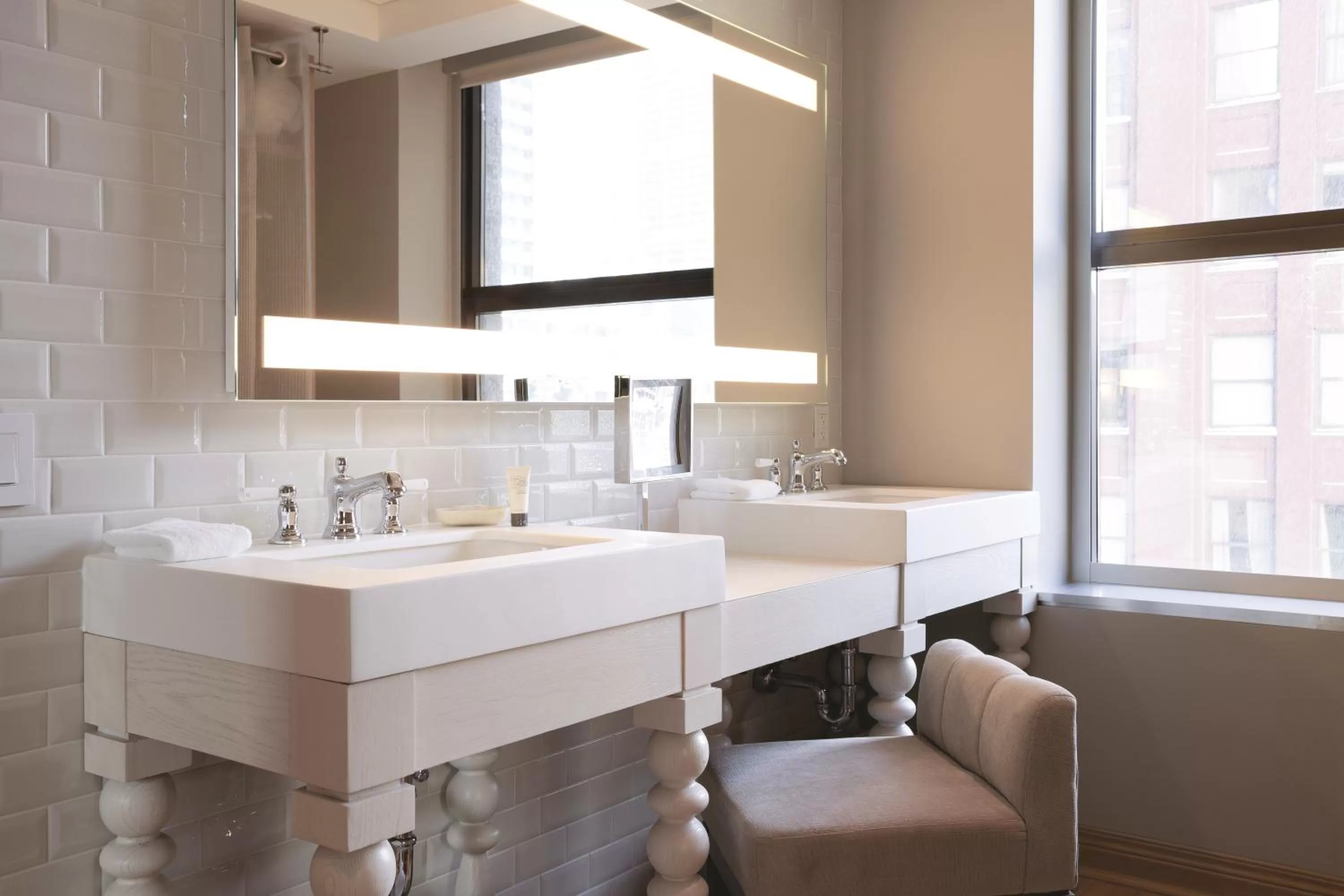 Bathroom in Virgin Hotels Chicago