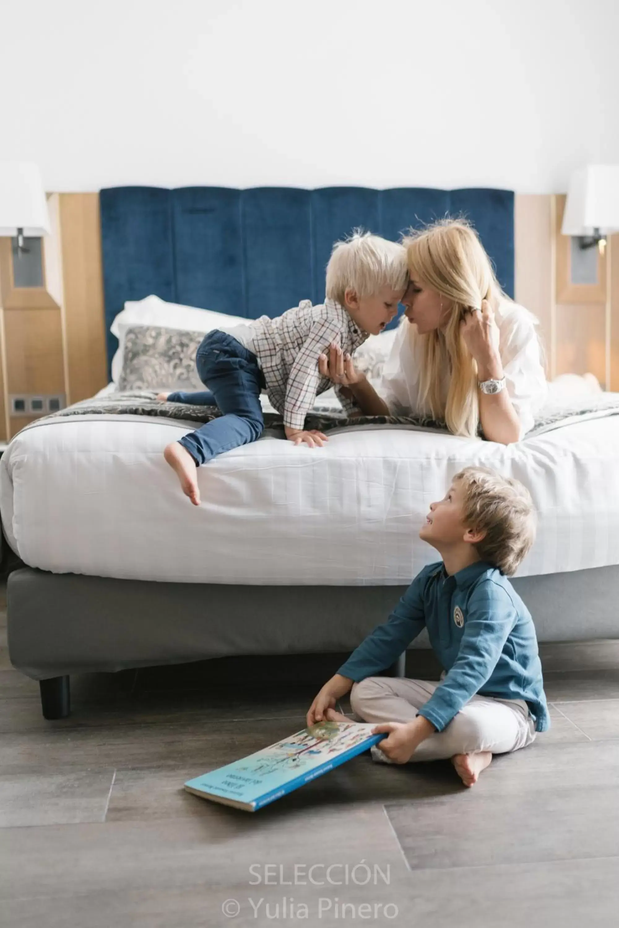 Bed, Children in Elke Spa Hotel