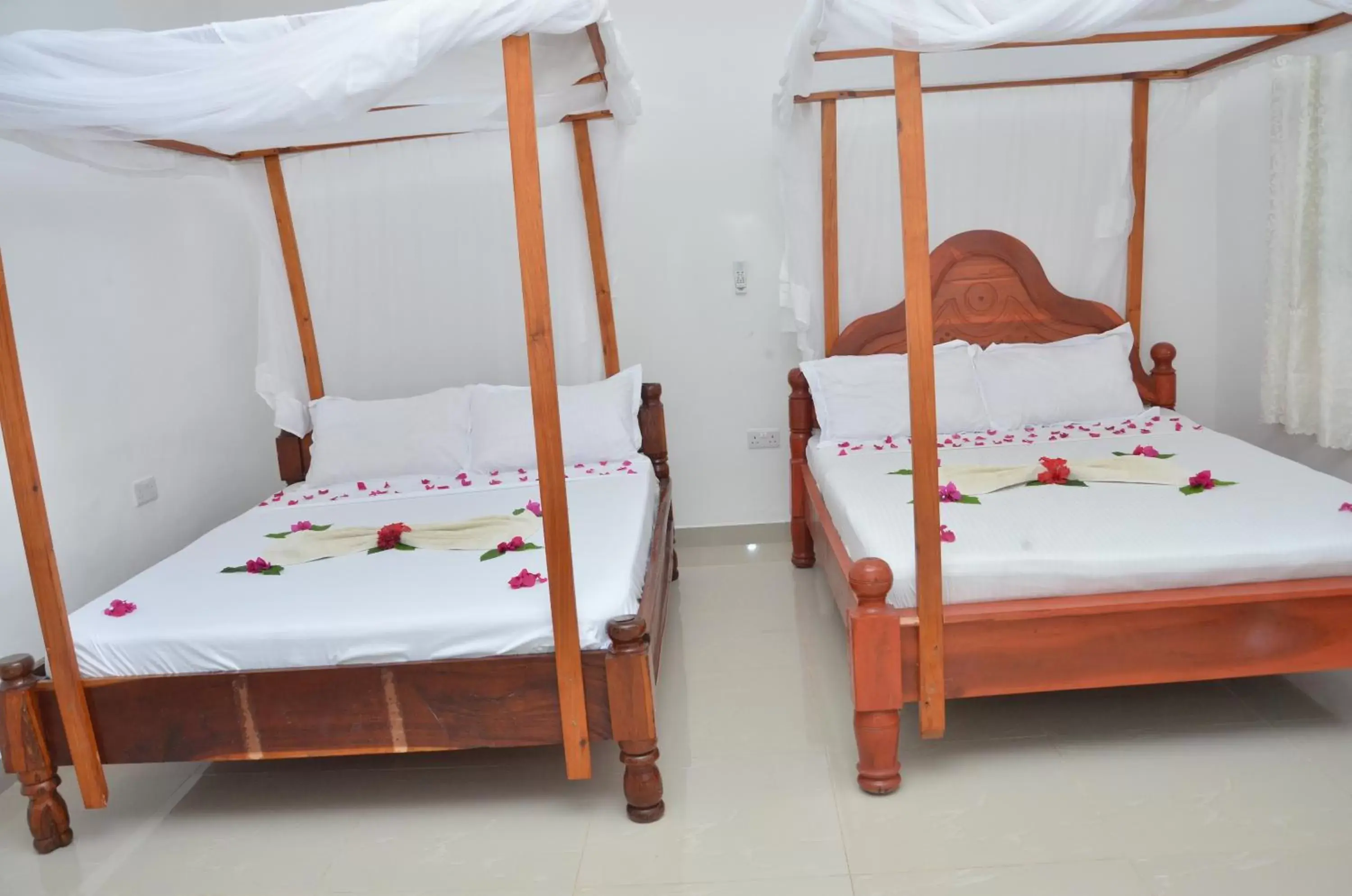 Bed in Bagamoyo Spice Villa