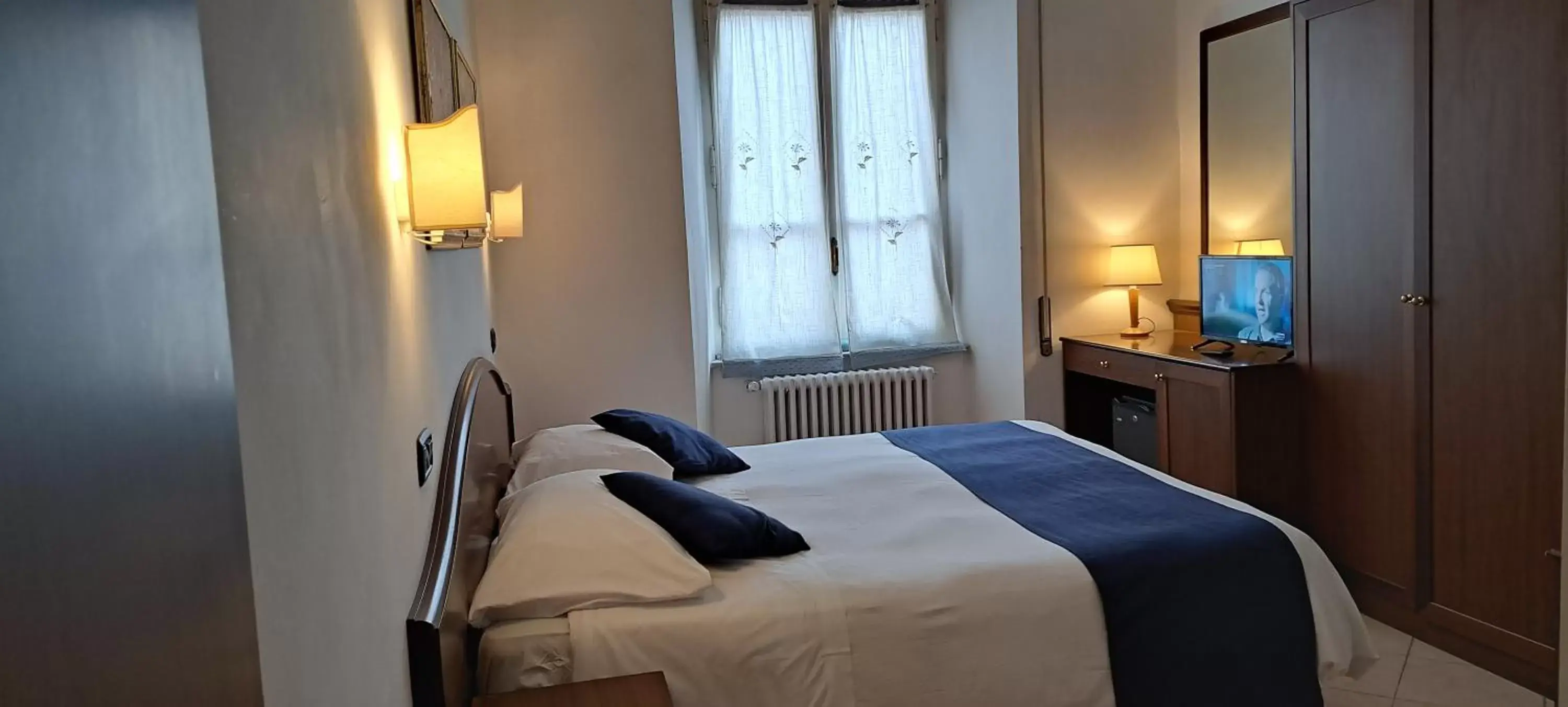 Bed in Hotel Bonazzi