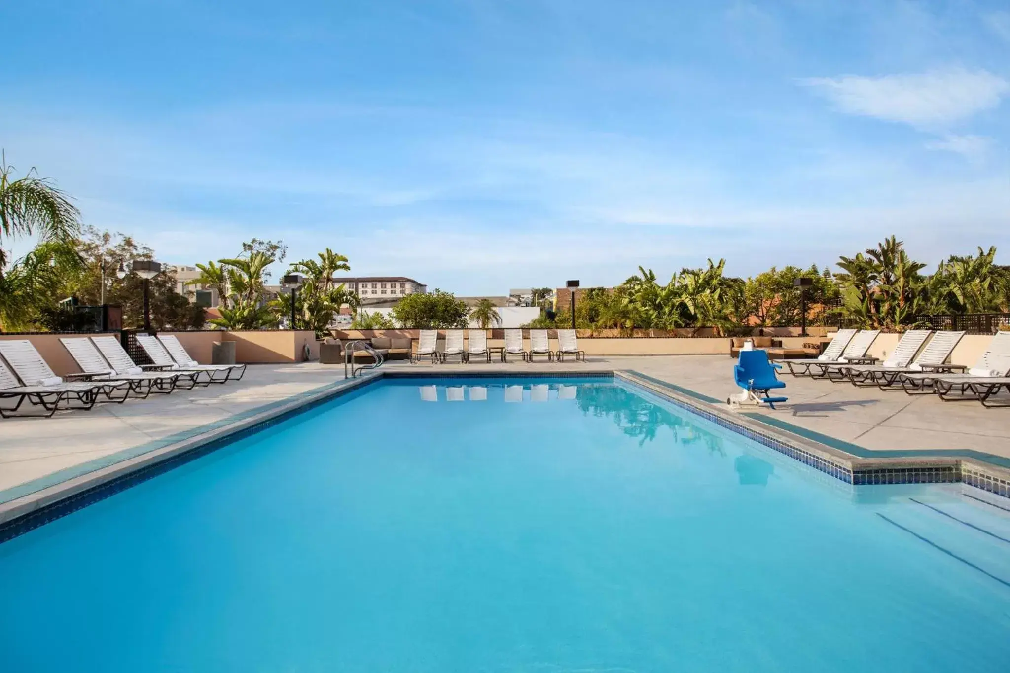Swimming Pool in Crowne Plaza Hotel Los Angeles Harbor, an IHG Hotel