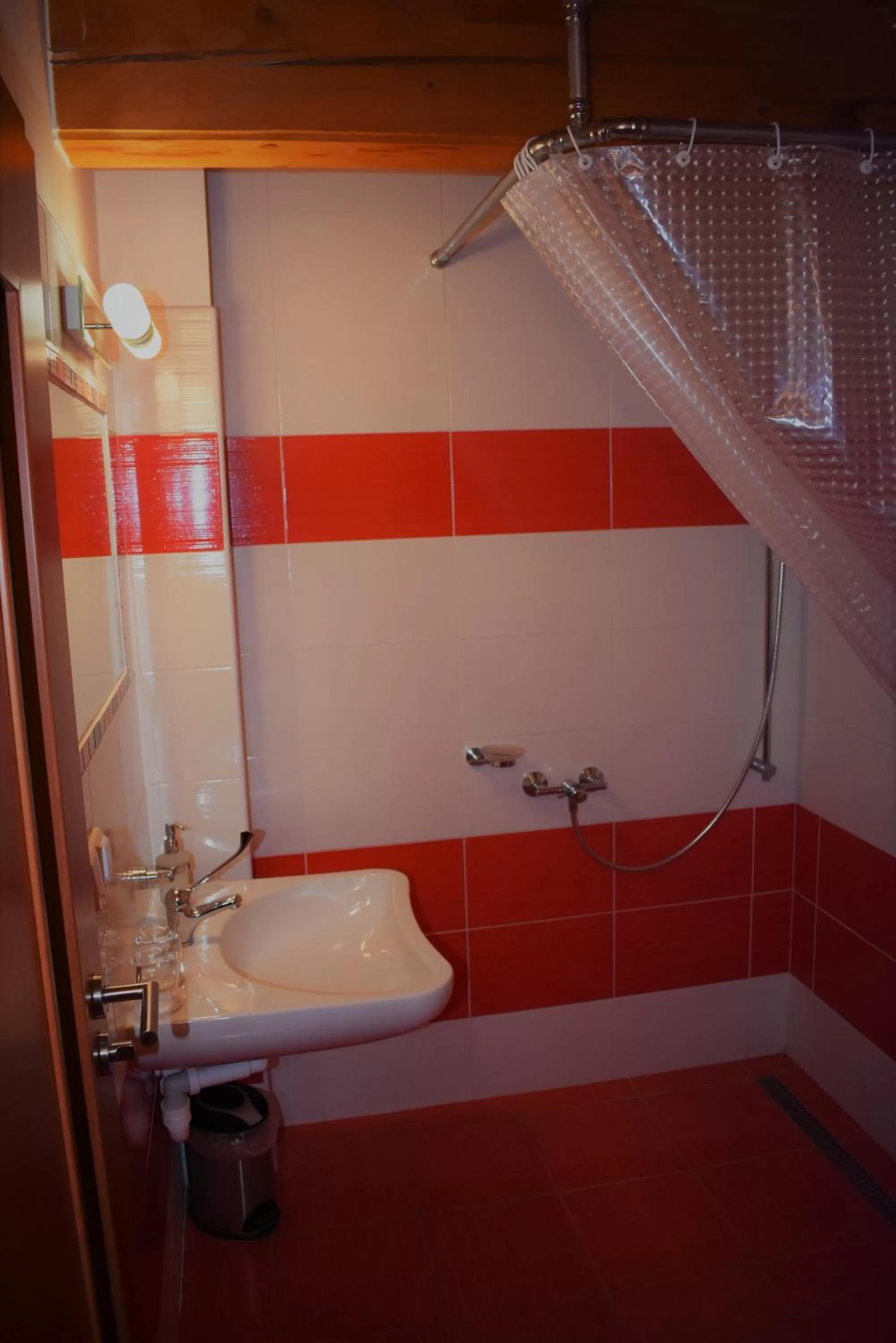 Bathroom in Motel Roubenka