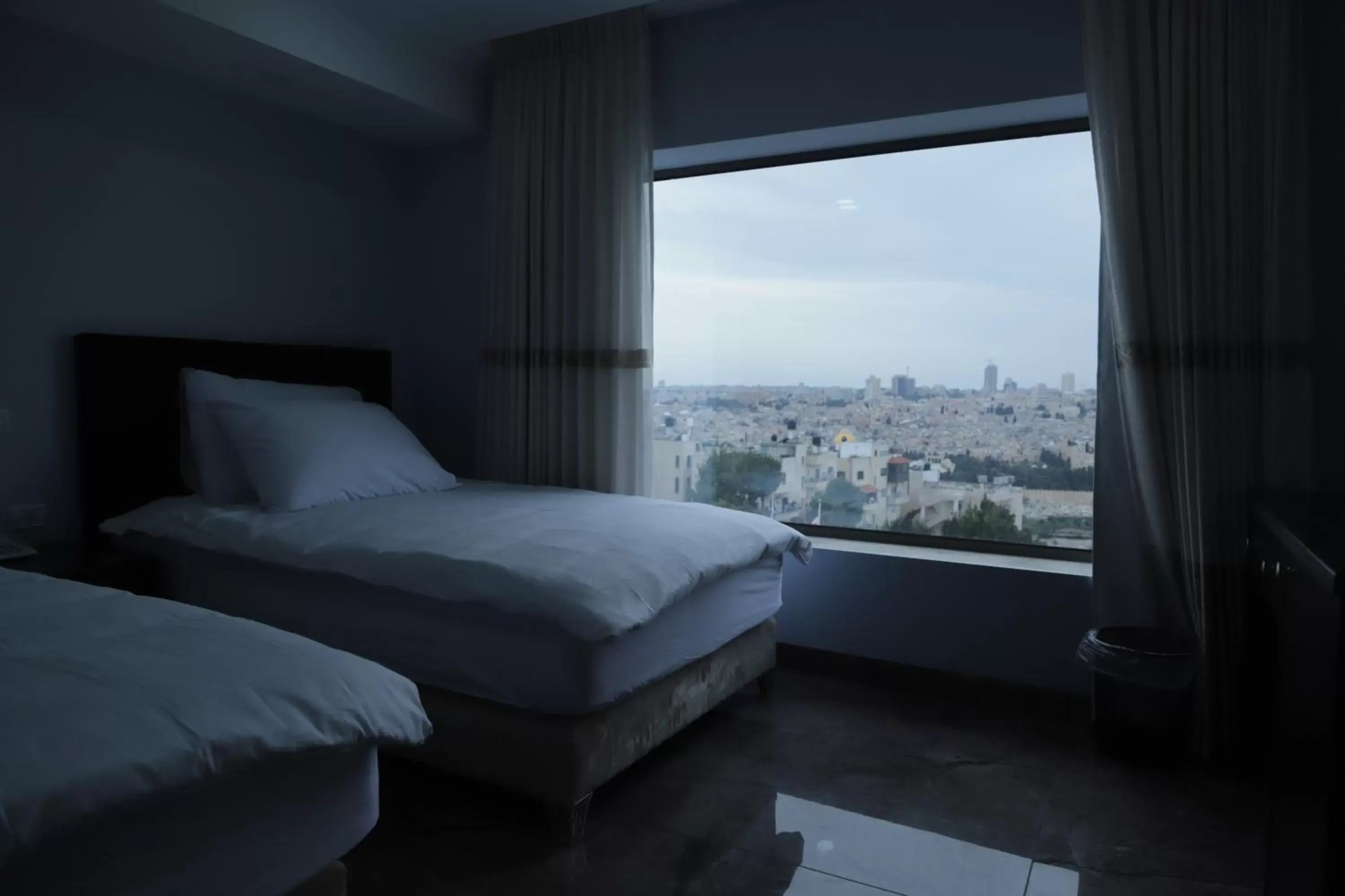 Bed in Mount of Olives Hotel