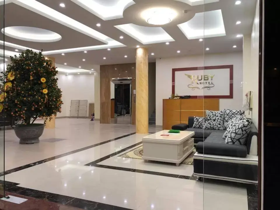Lobby or reception in Ruby Hotel Lobby or reception in Ruby Hotel
