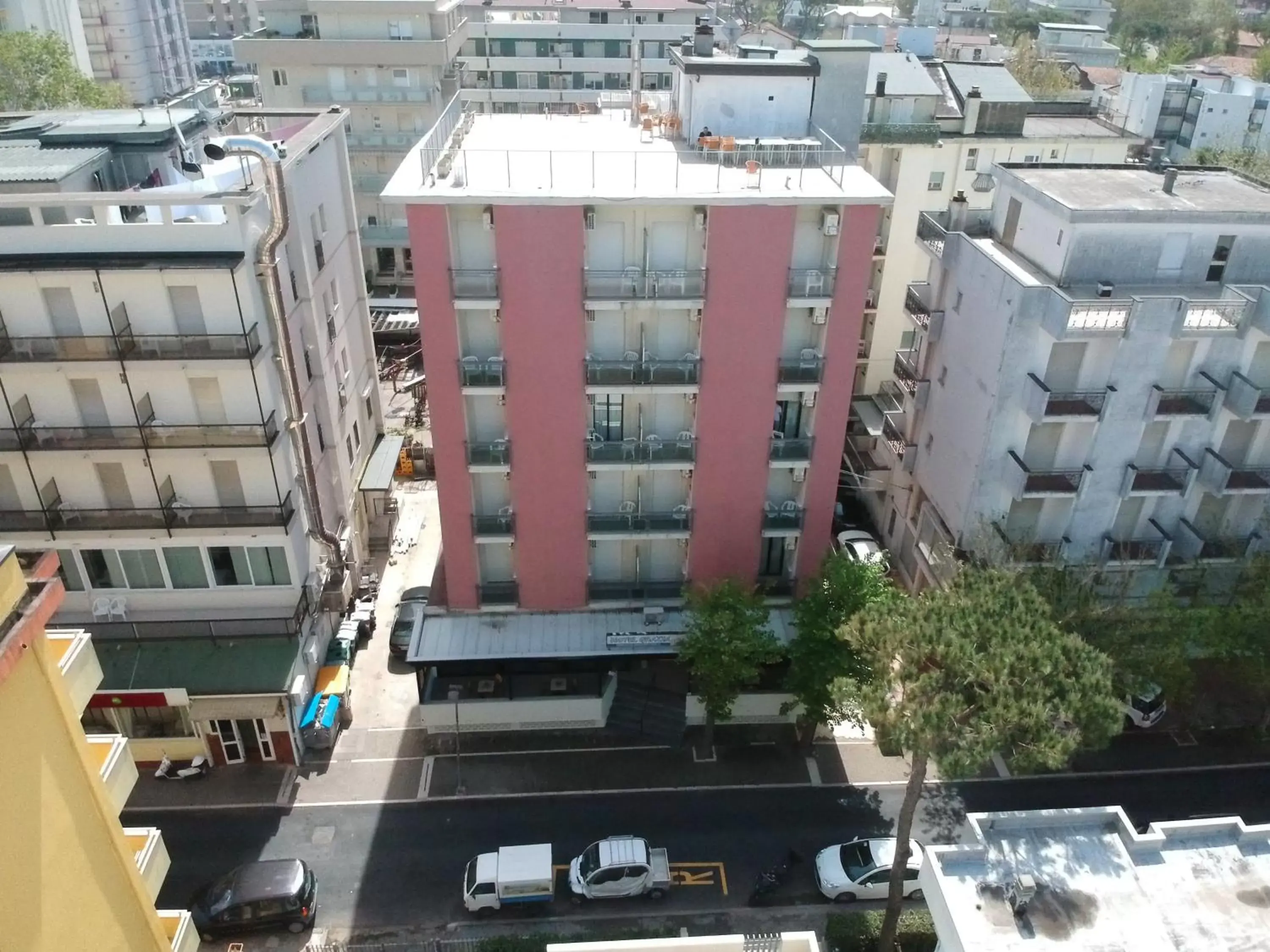 Property building, Bird's-eye View in Hotel Grazia Riccione