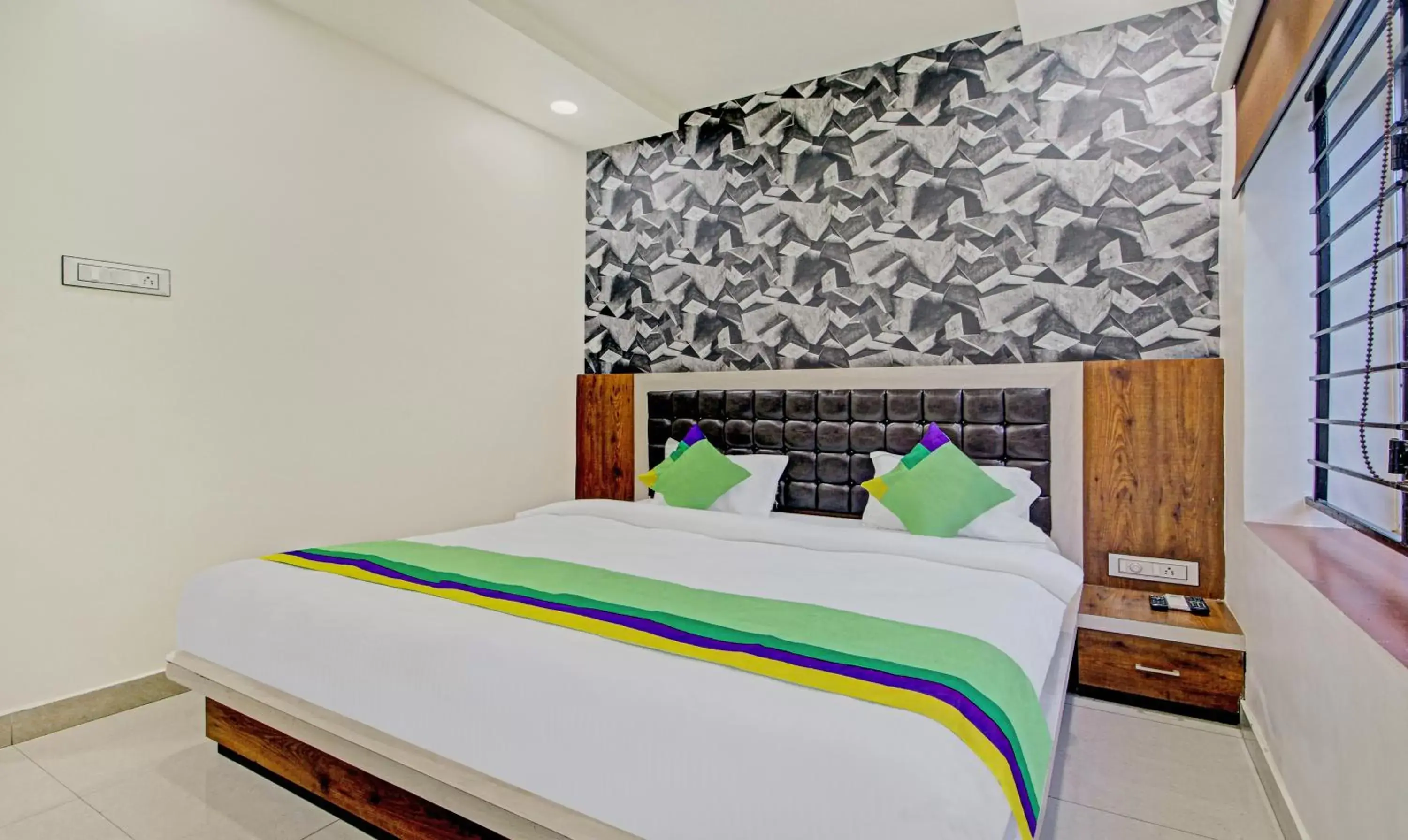 Standard Double Room - single occupancy in Treebo Golden Heights Standard Double Room - single occupancy in Treebo Golden Heights