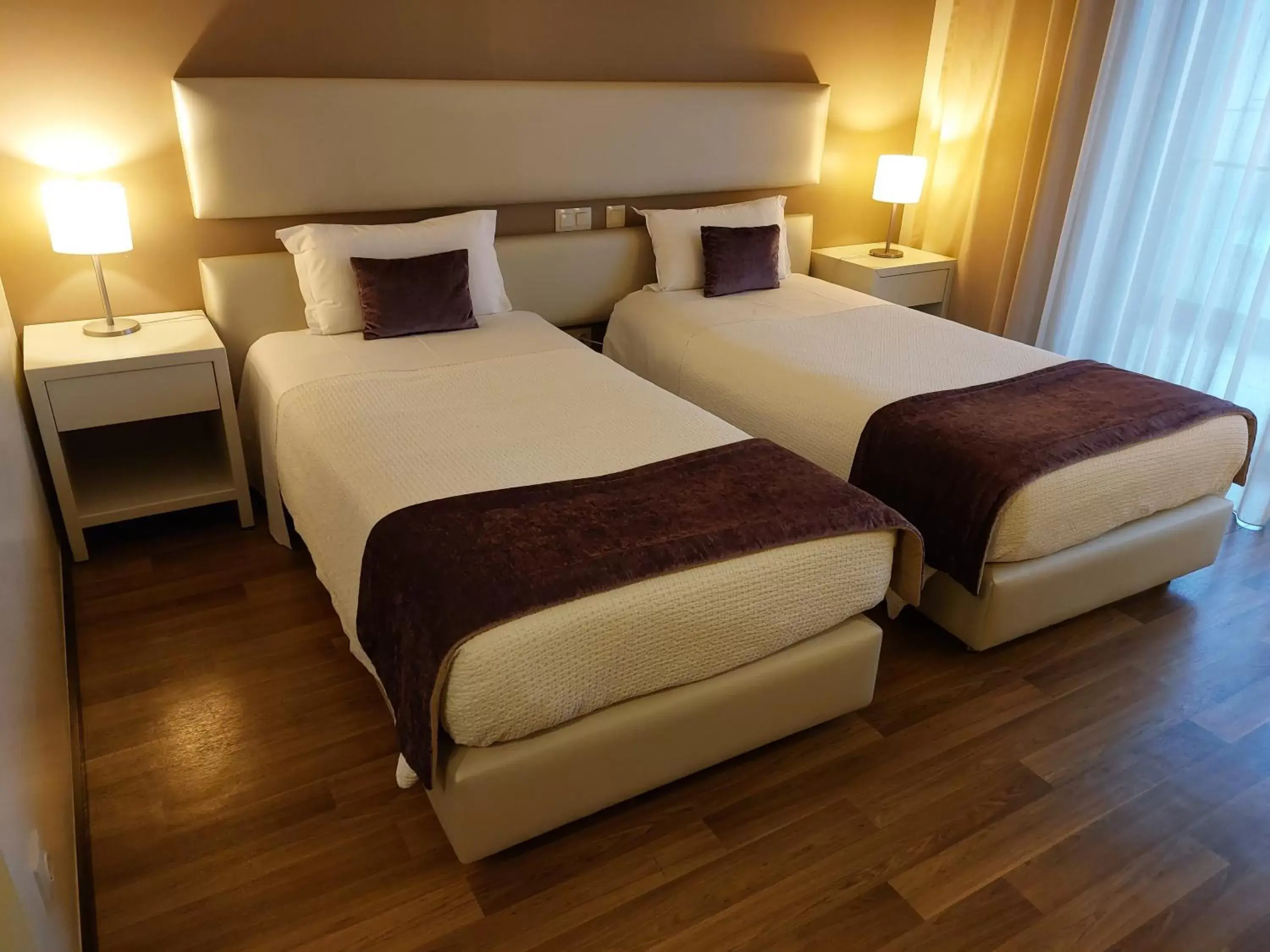 Bed in Hotel Monte Lírio