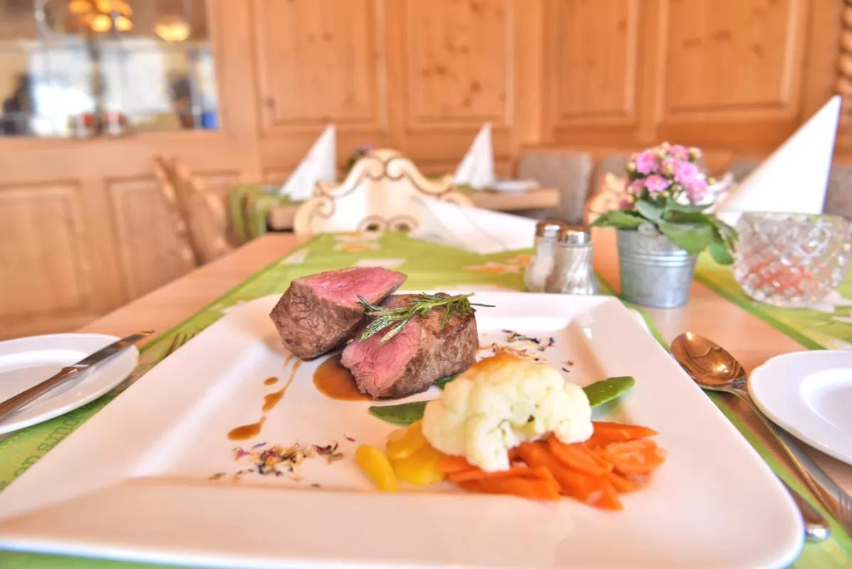 Dinner in Hotel Hirschen