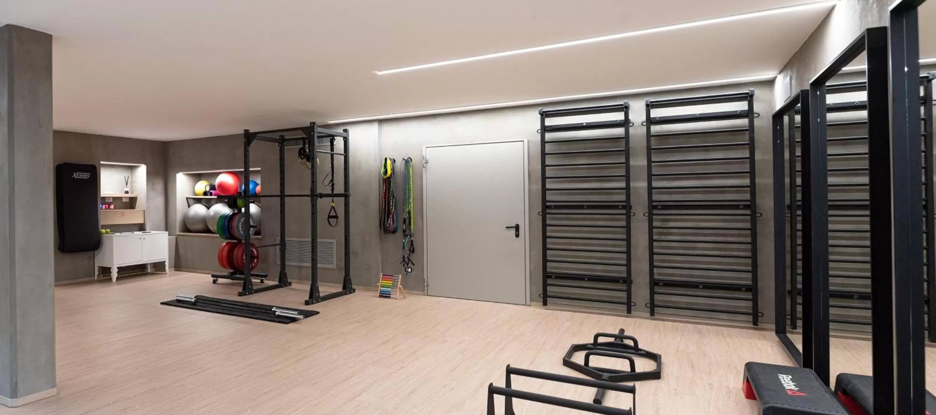 Fitness centre/facilities in Le Rose Spa Hotel