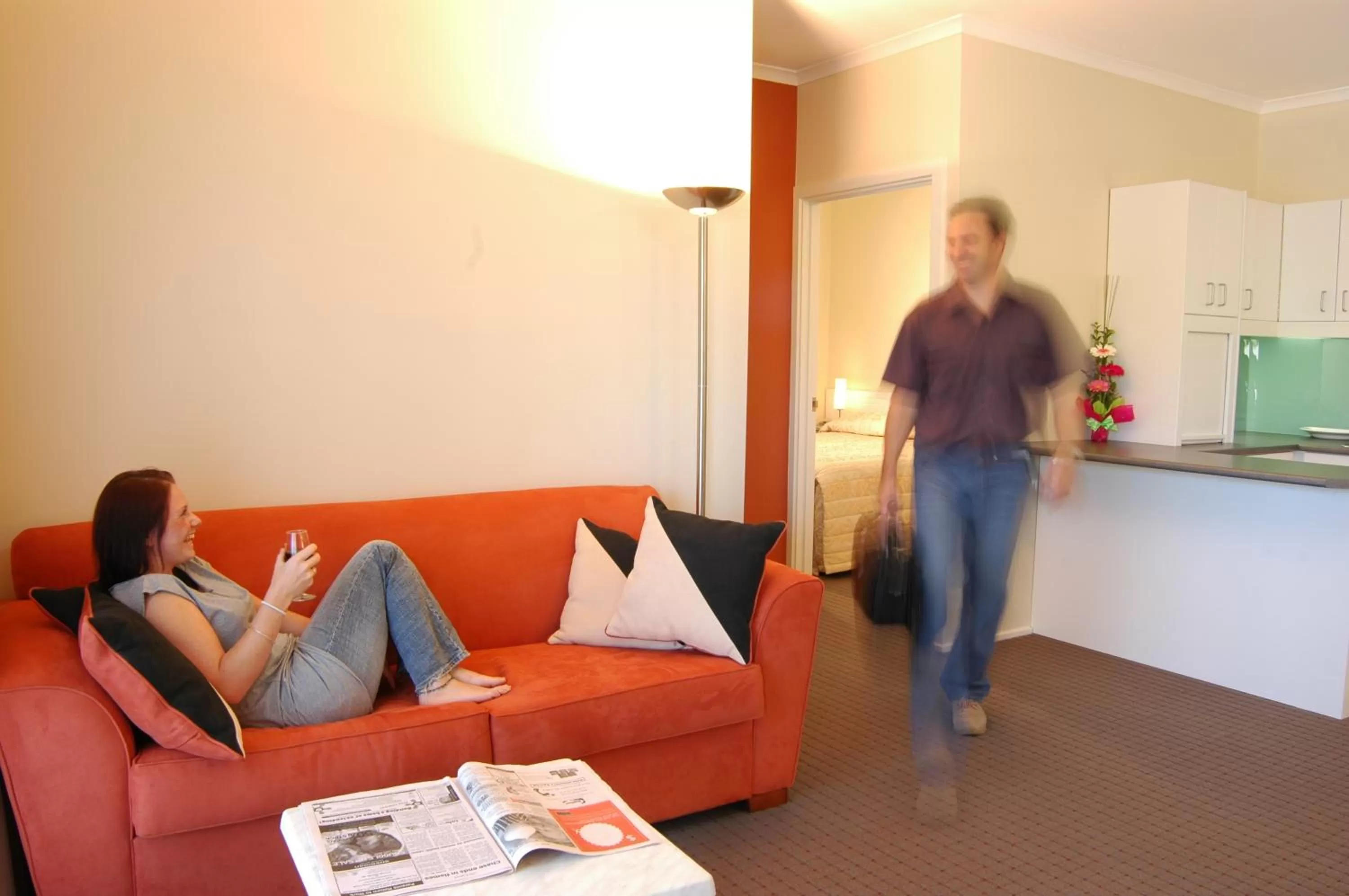 Guests in McLaren Vale Motel & Apartments