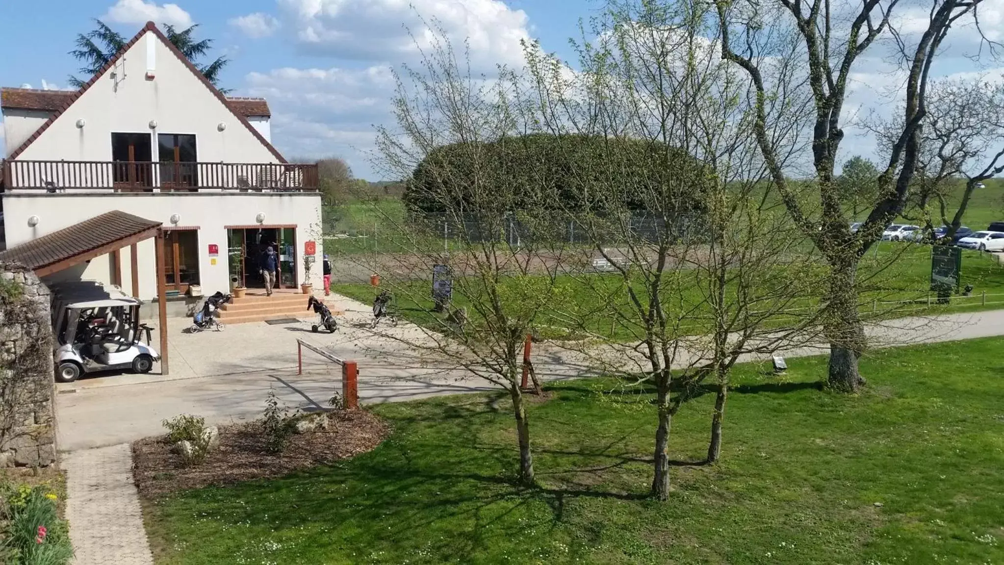 Garden, Property Building in Golf Hotel de la Carte