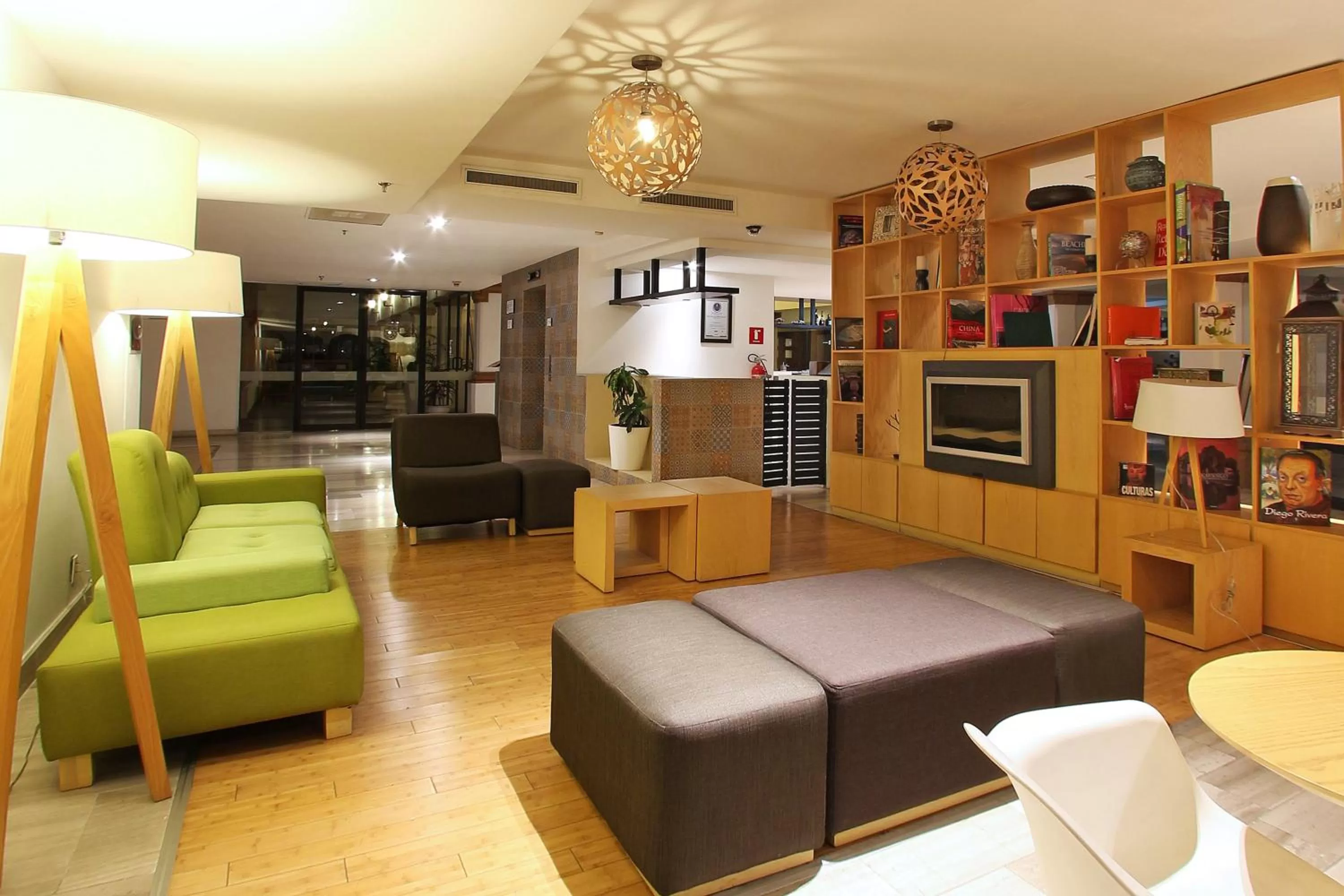 Lobby or reception in Fiesta Inn Queretaro