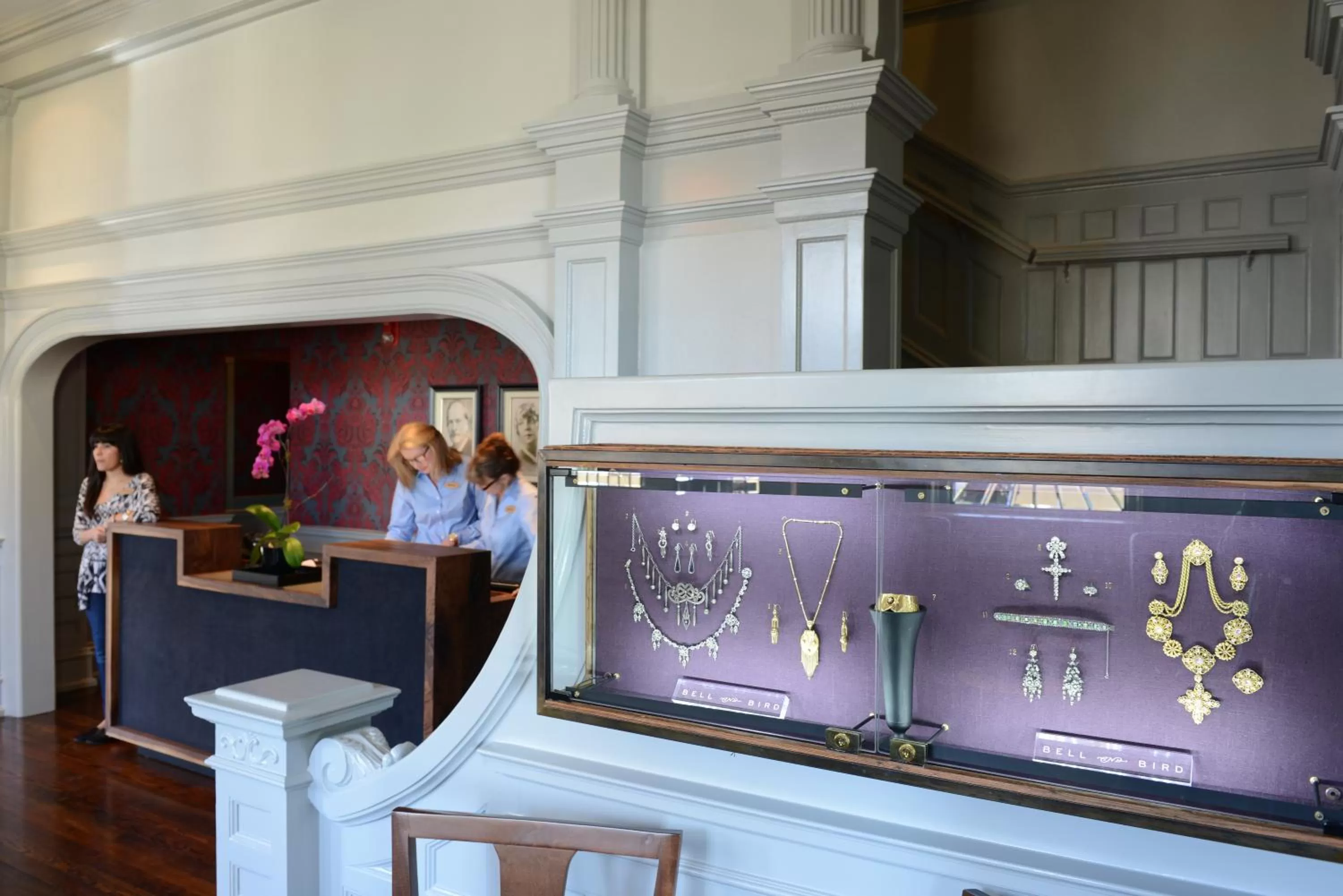 Decorative detail in Hotel Ella