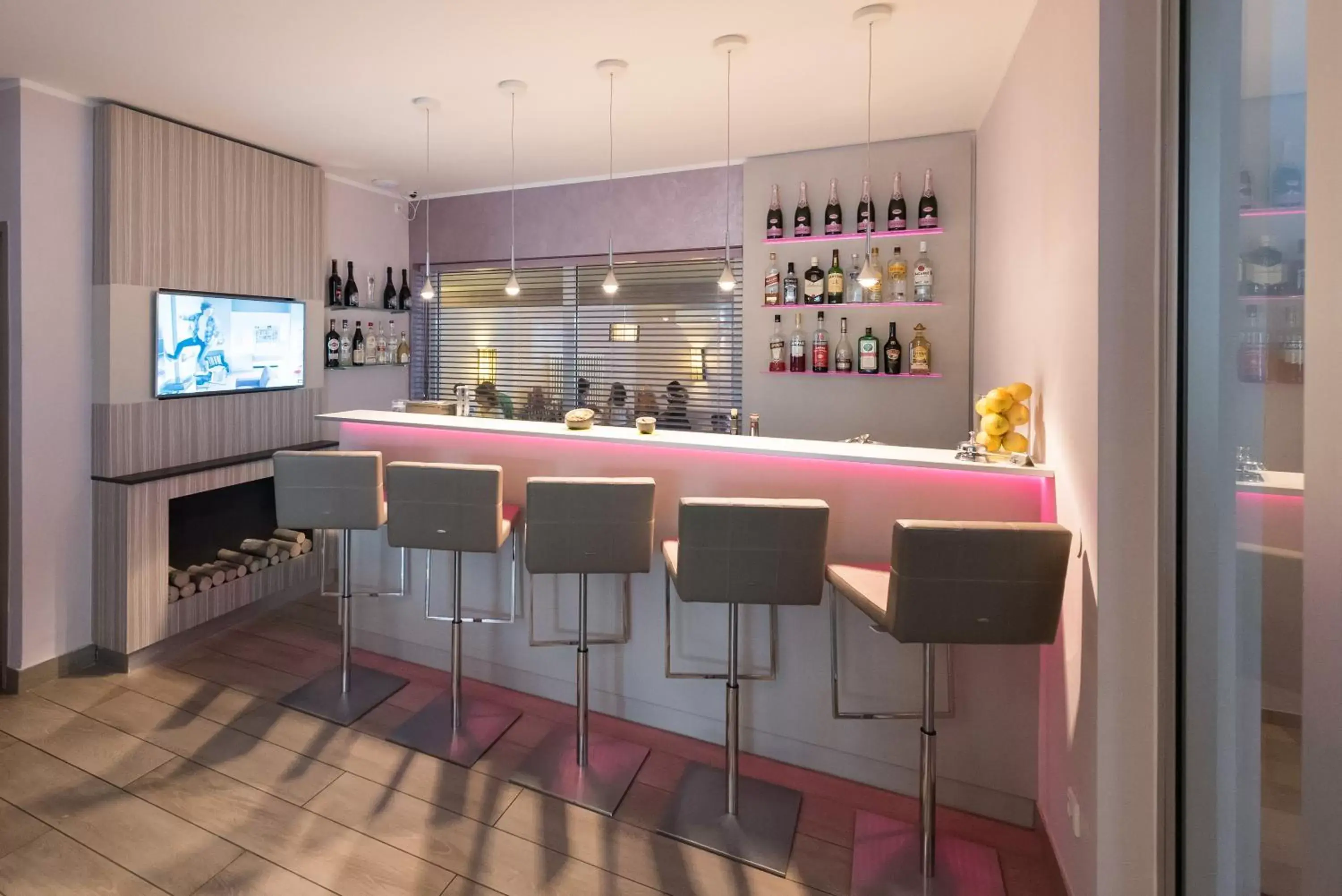 Lounge or bar in Hotel New Orly Lounge or bar in Hotel New Orly