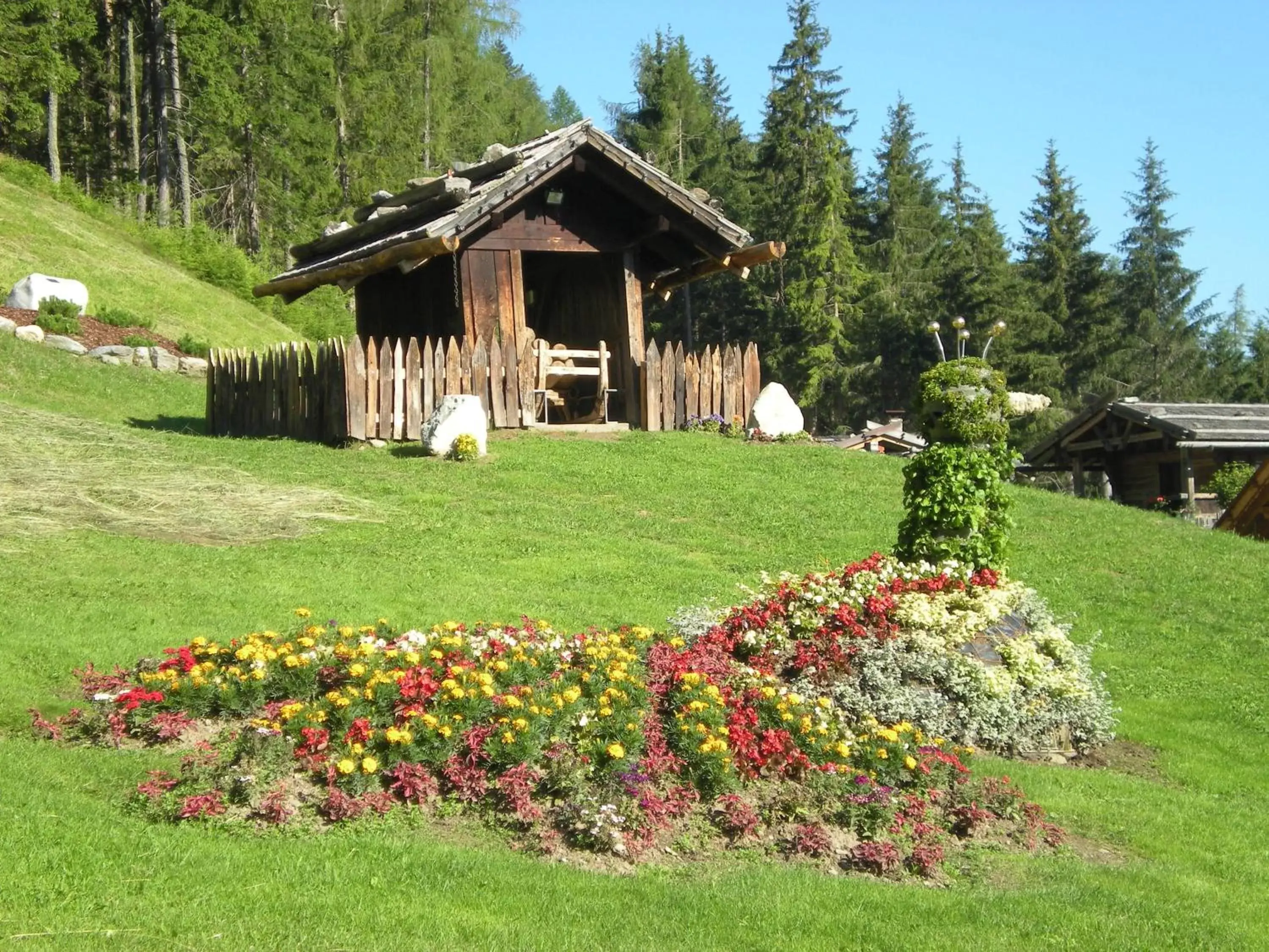 Summer, Property Building in Almdorf Haidenberg