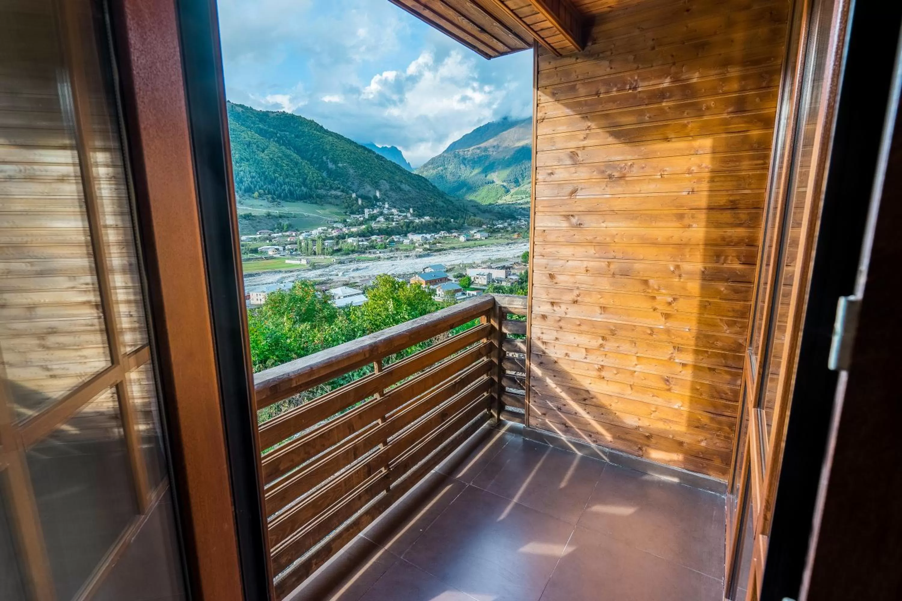 Balcony/Terrace in Hotel Banguriani