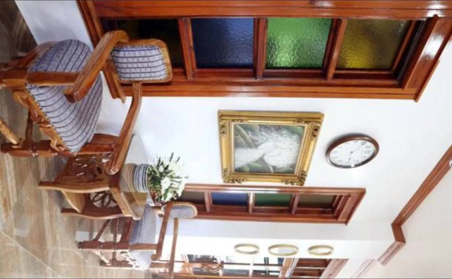 Seating area in CLN Boutique Hotel