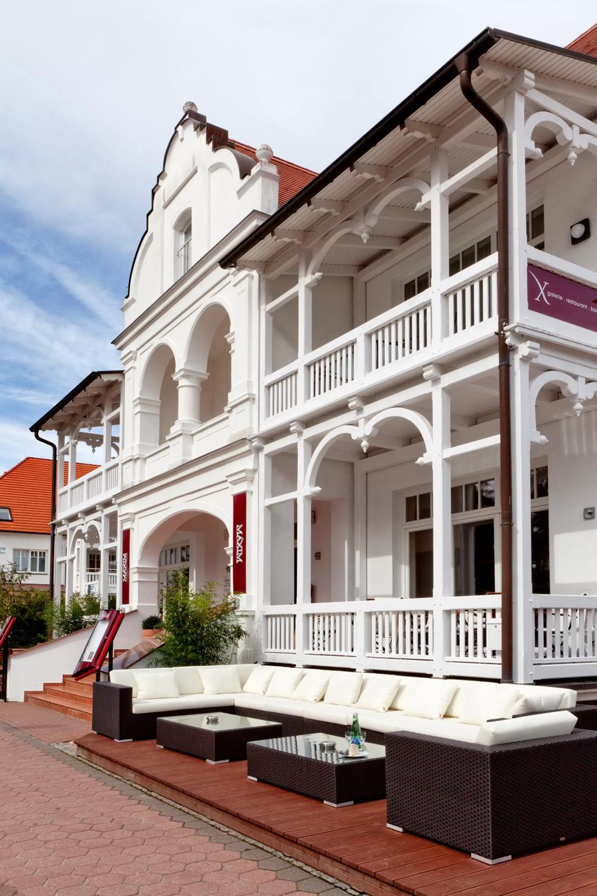 Facade/entrance in Strandhaus Belvedere