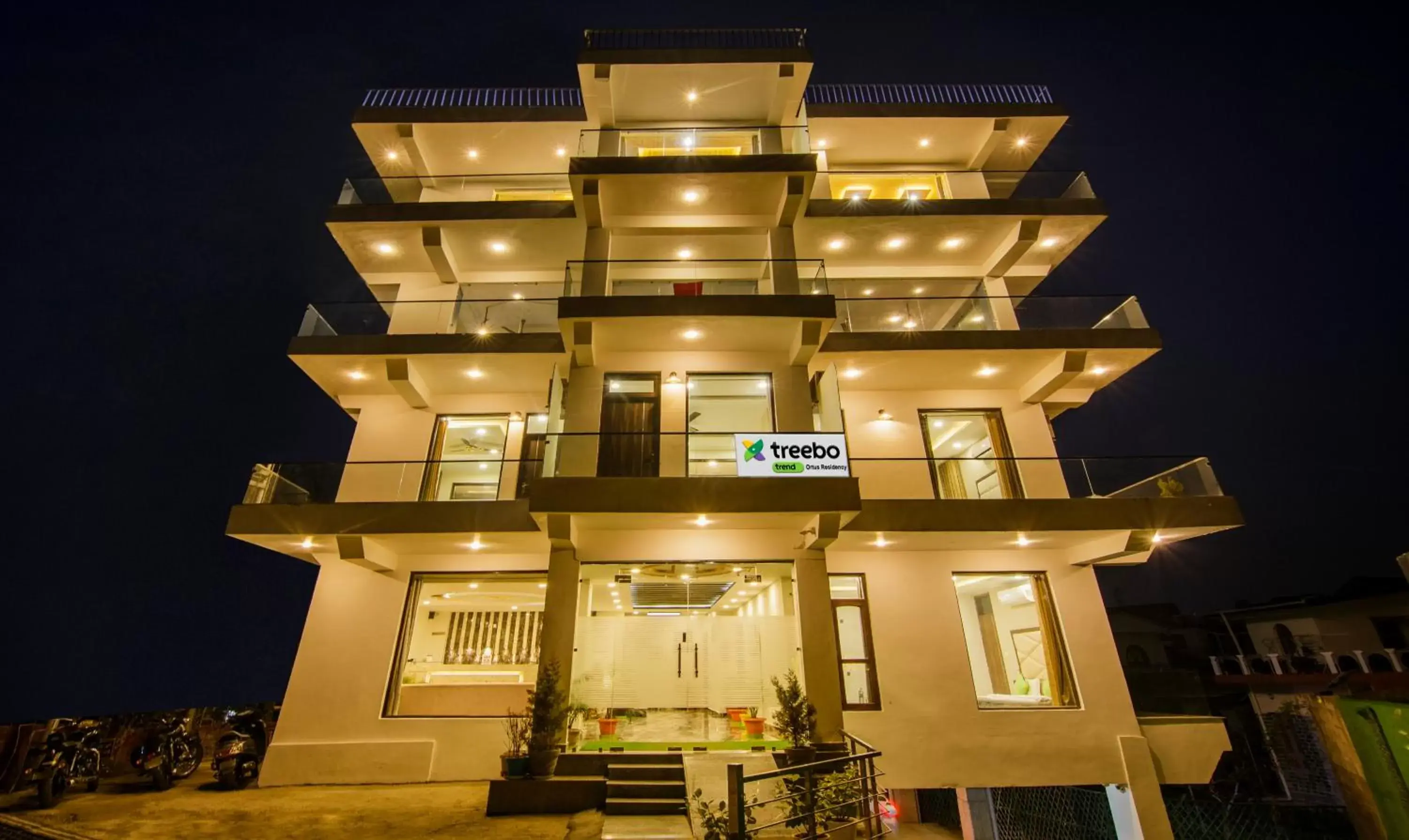 Facade/entrance in Treebo Ortus Residency Facade/entrance in Treebo Ortus Residency