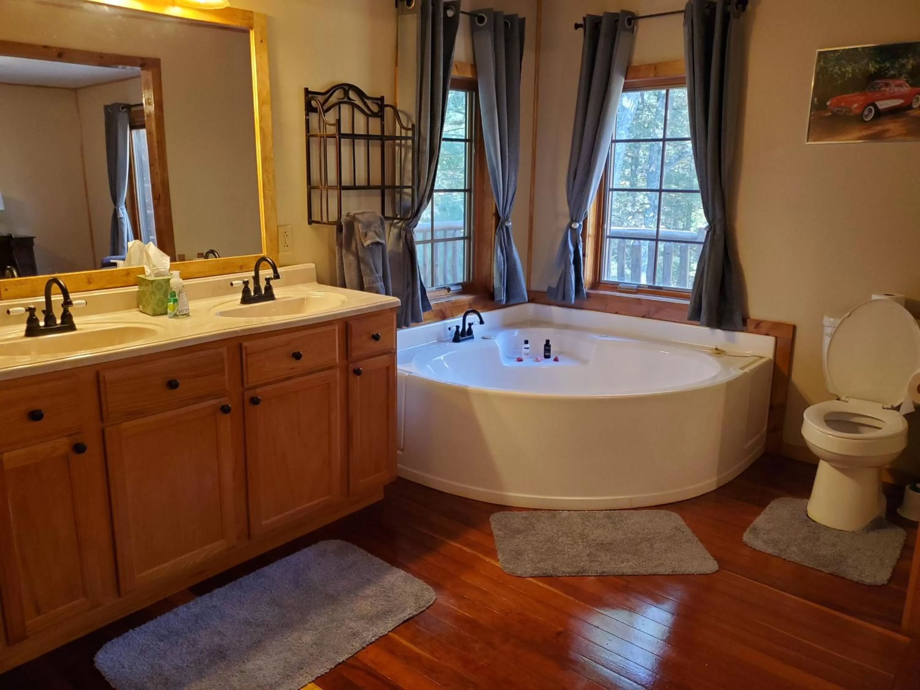 Bathroom in Snyder's Knob