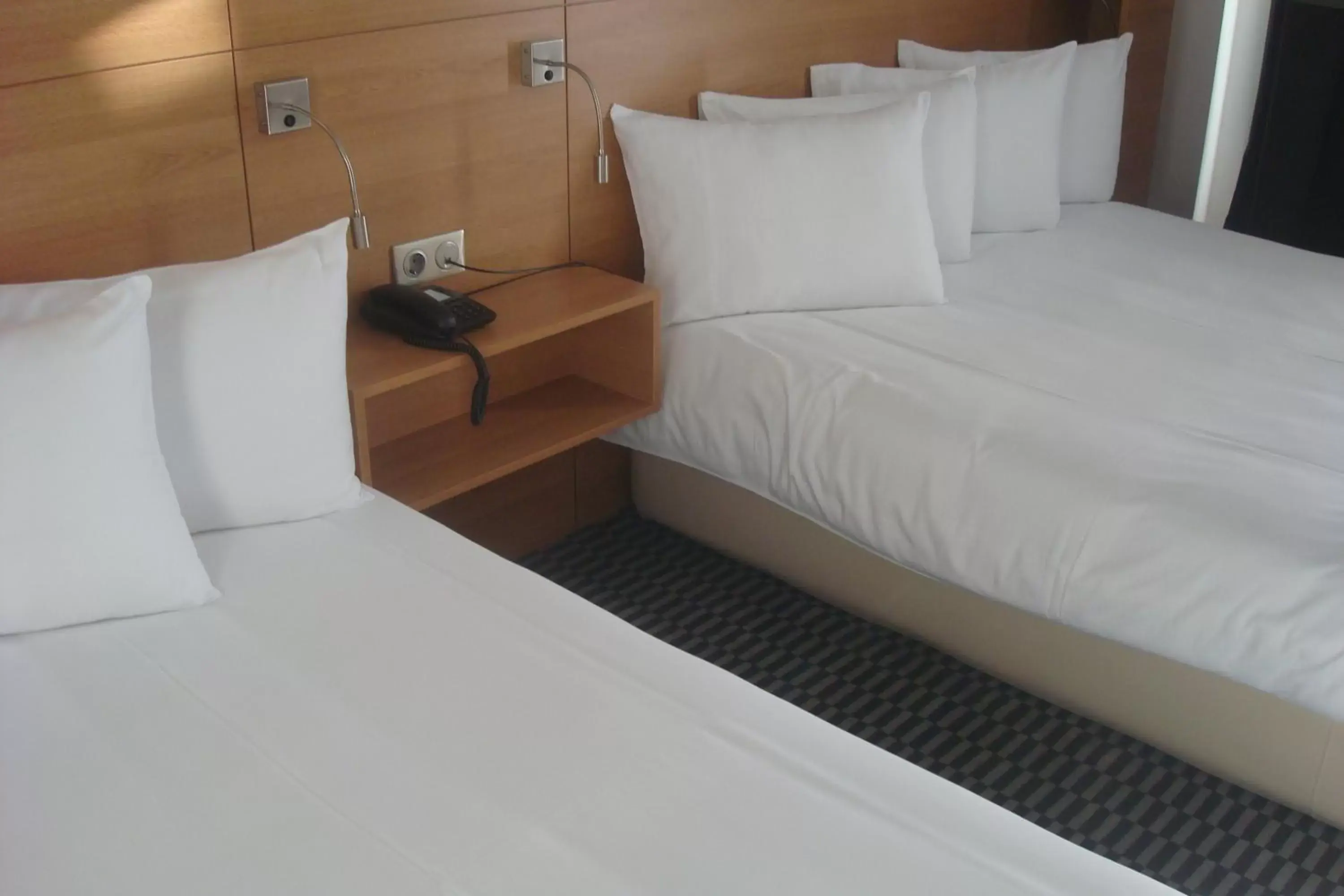 Bed in Aegli Hotel Volos