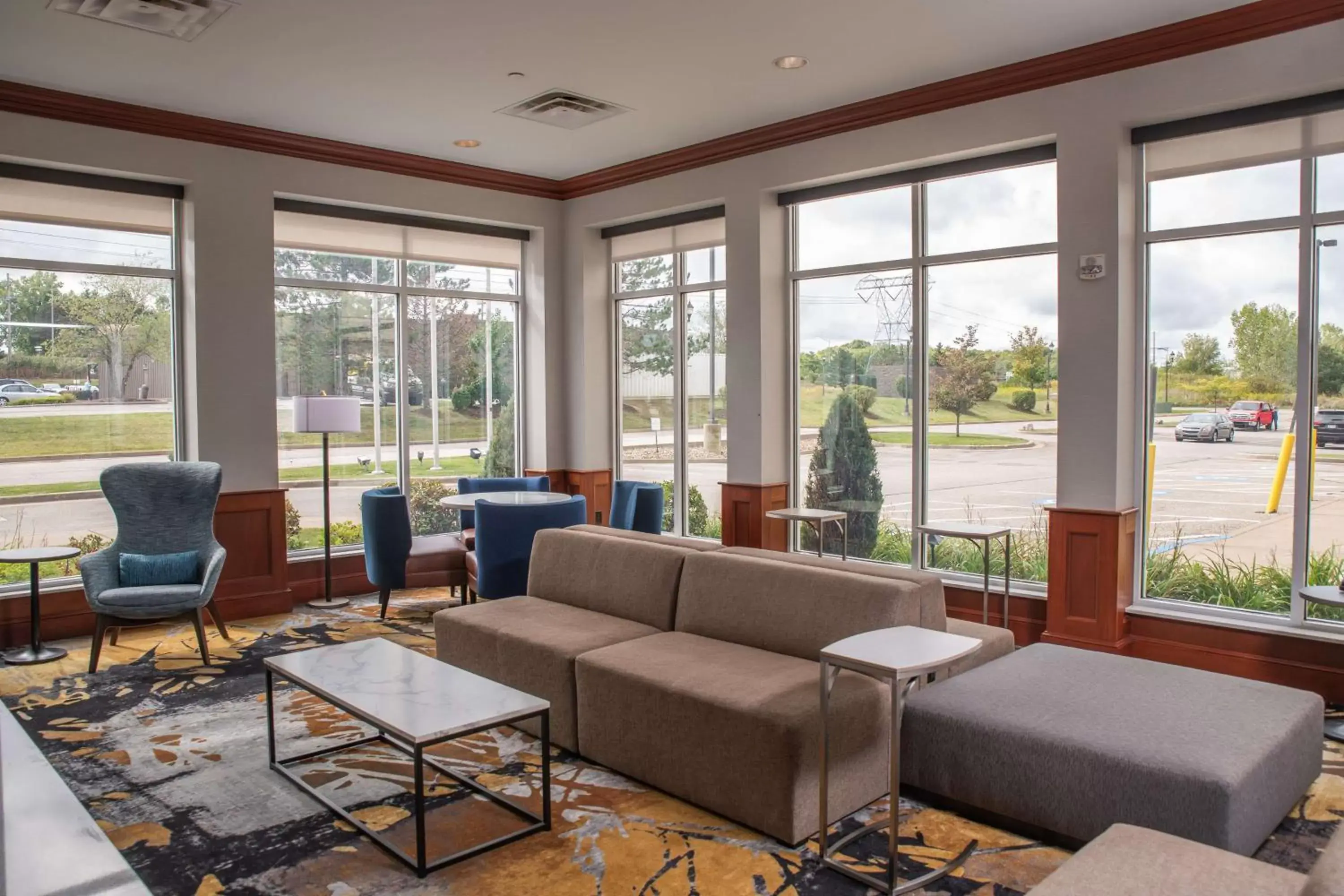 Lobby or reception, Seating Area in Hilton Garden Inn Erie