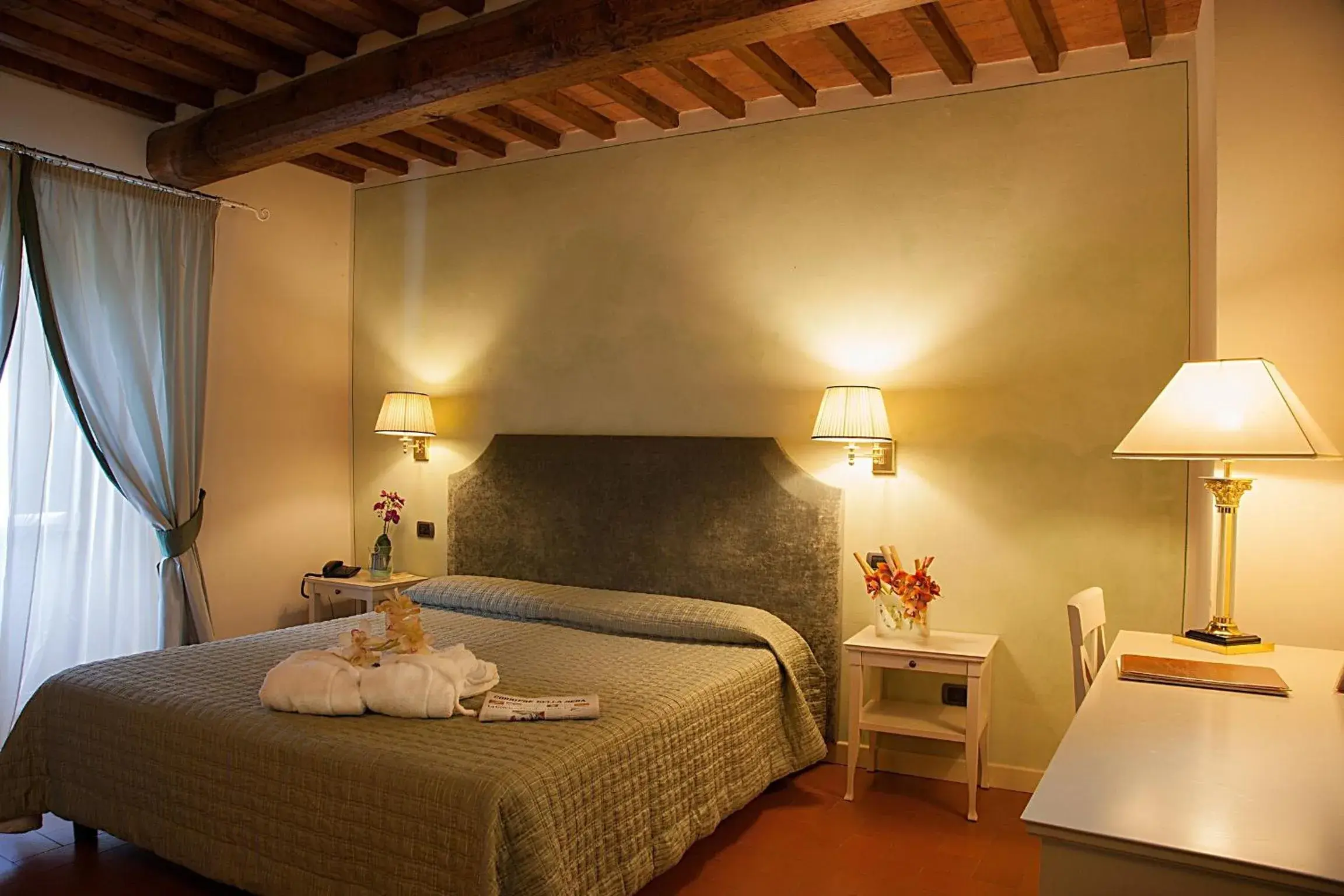 Photo of the whole room, Bed in Borgo Sant'ippolito Country Hotel