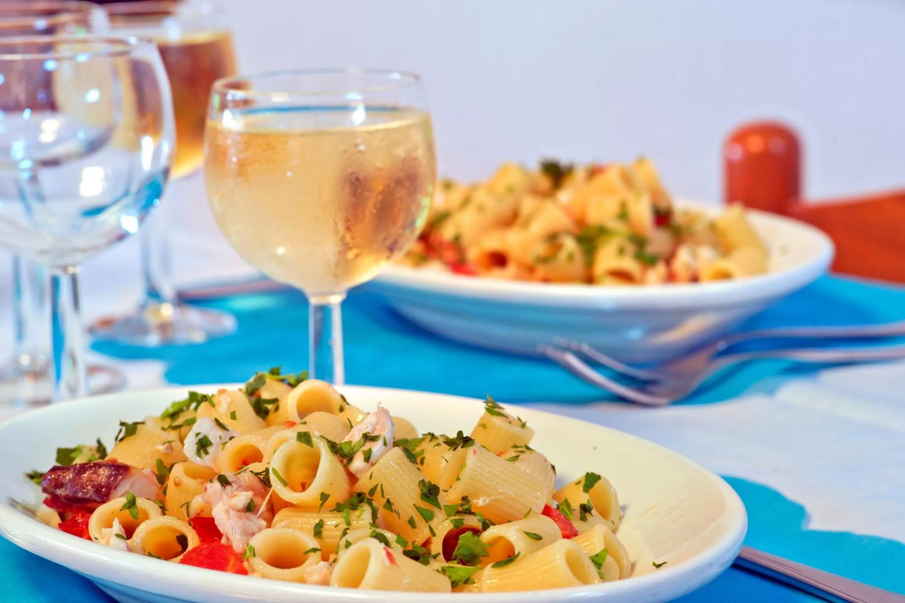 Food and drinks in Pensione Villa Mena