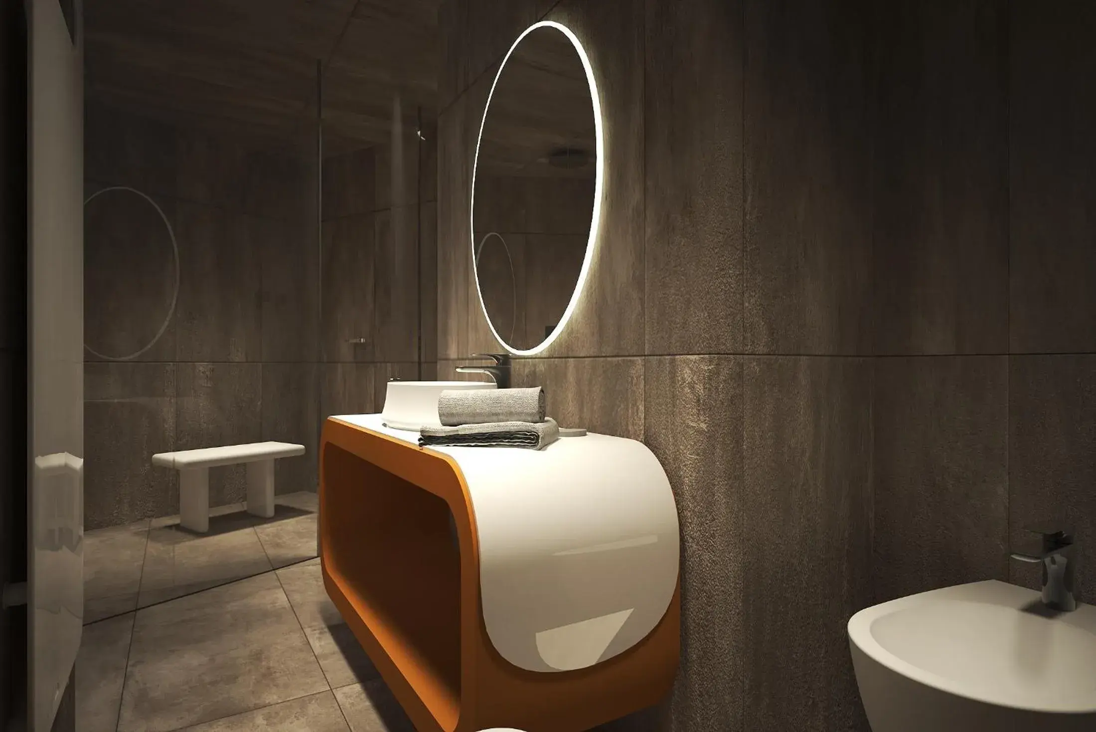 Spa and wellness centre/facilities, Bathroom in The Street Milano Duomo | a Design Boutique Hotel