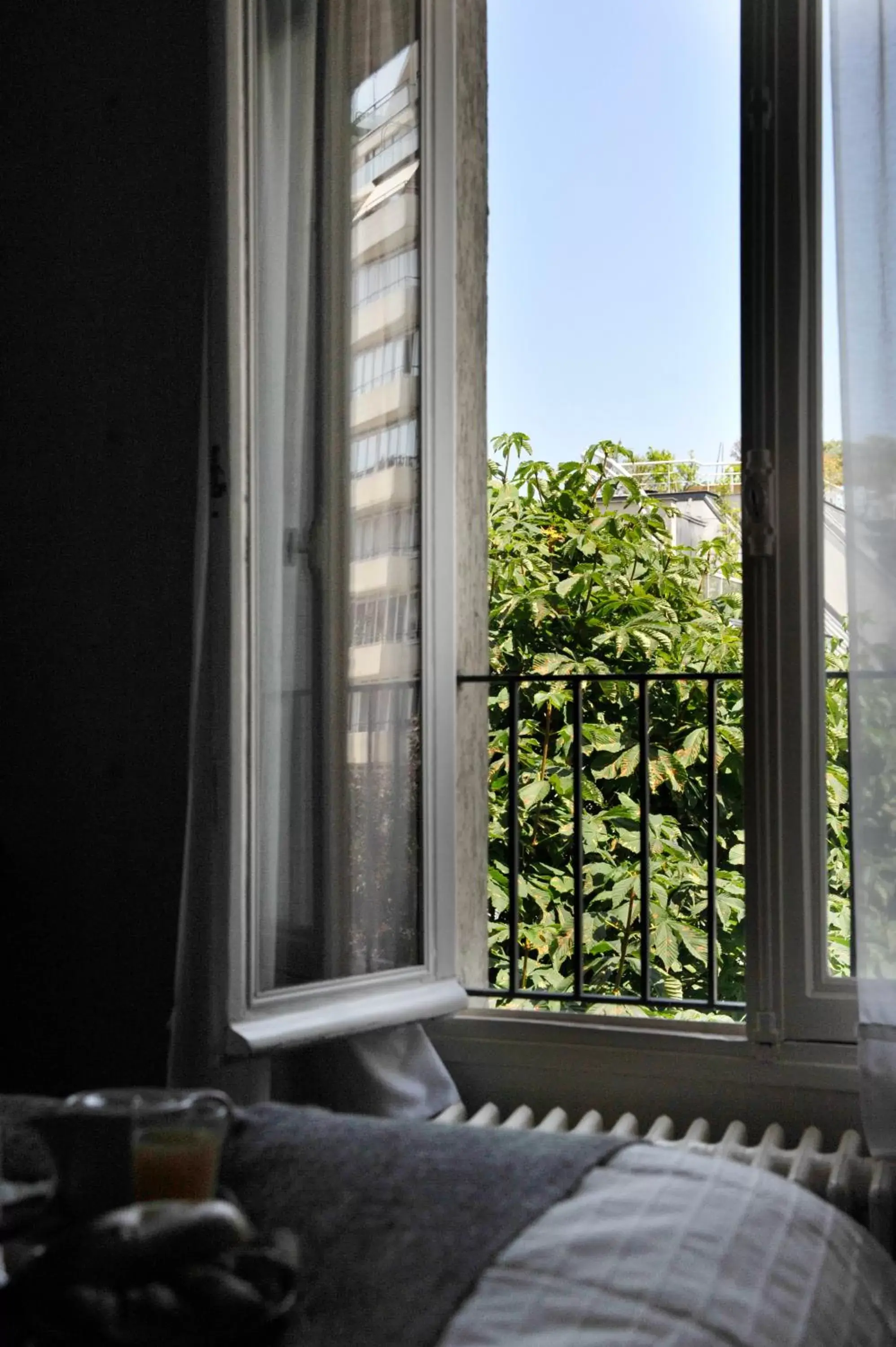 Garden view, View in HOTEL DE PARIS MONTPARNASSE