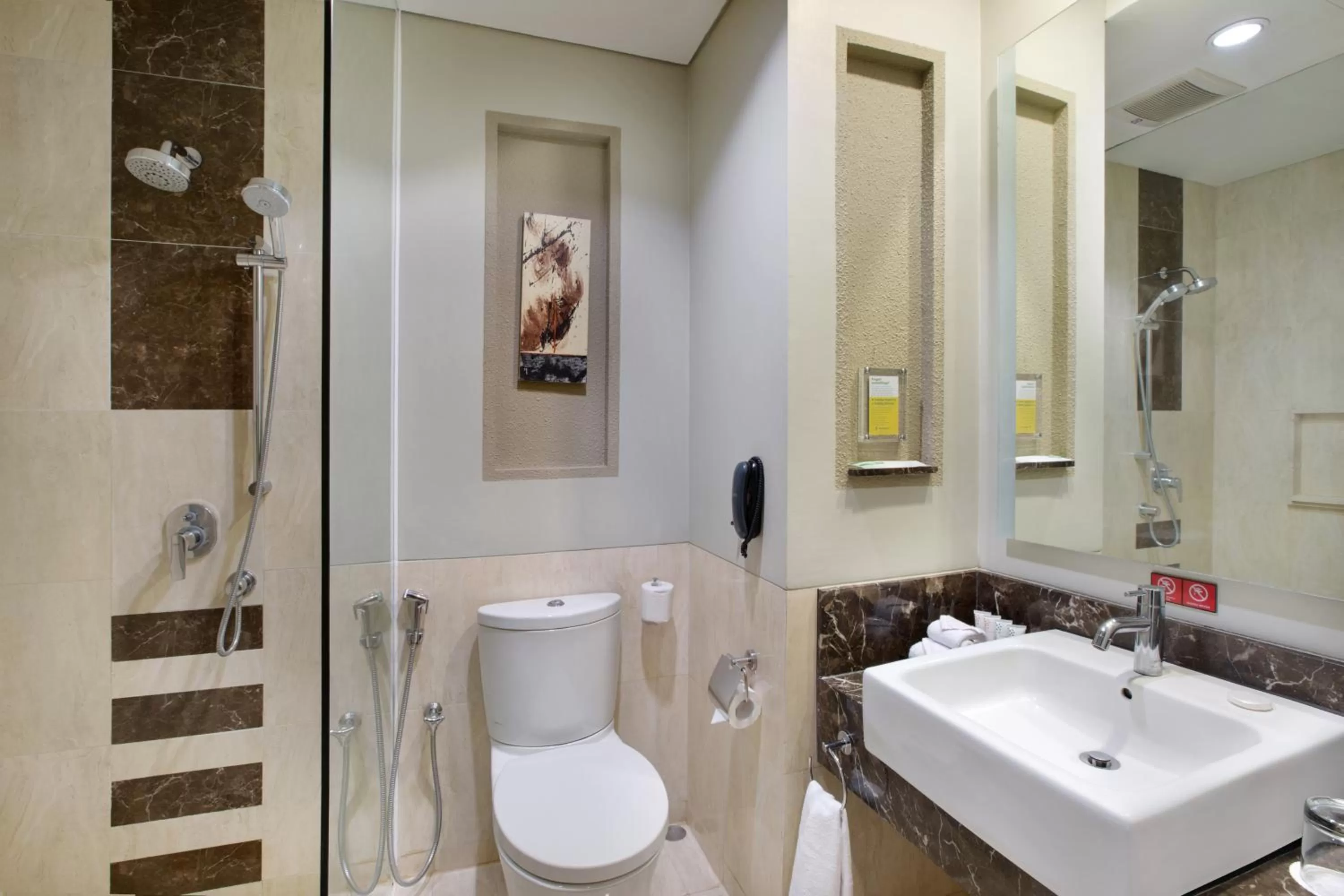 Bathroom in Holiday Inn Bandung Pasteur by IHG