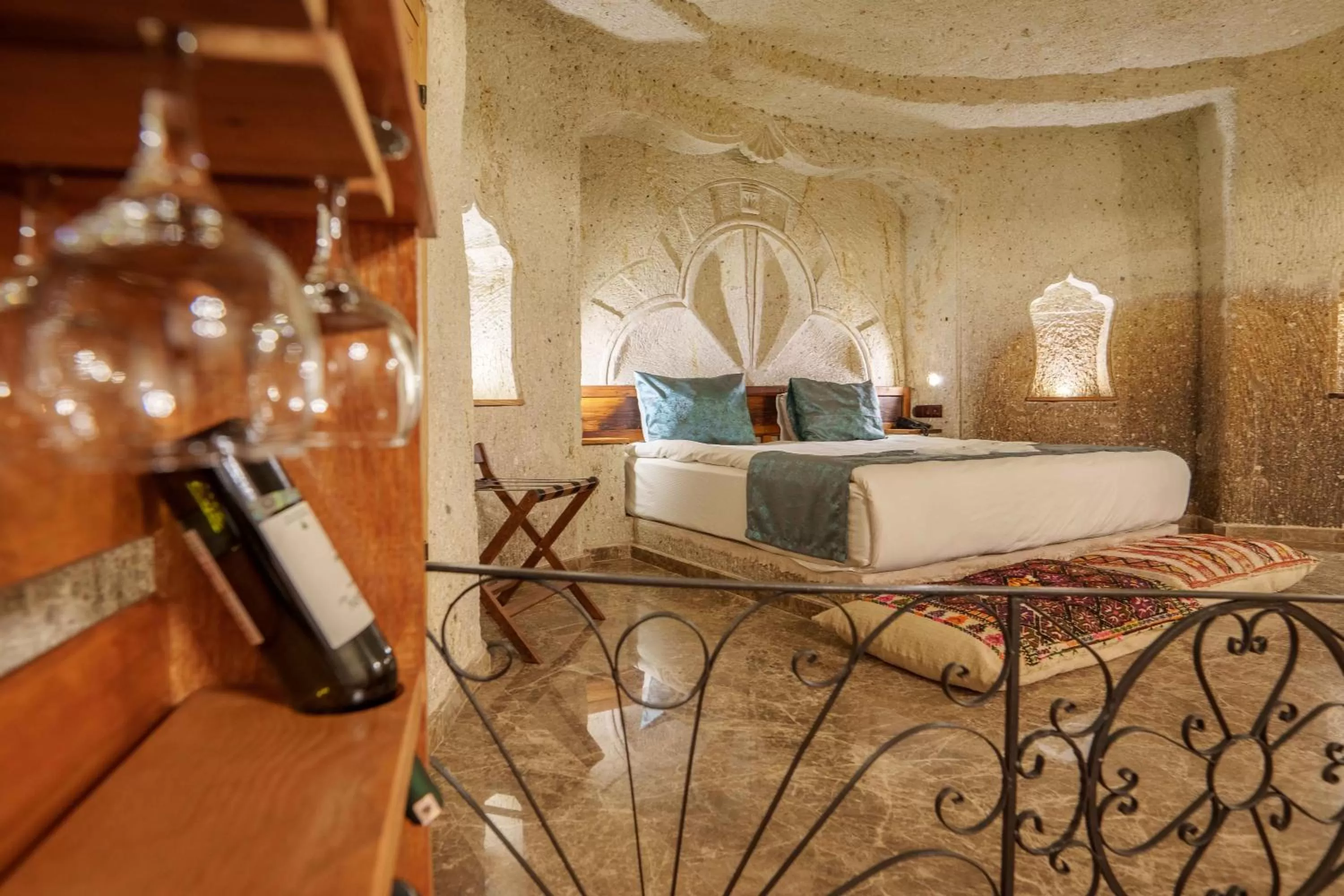 Bedroom, Bed in Lunar Cappadocia Hotel