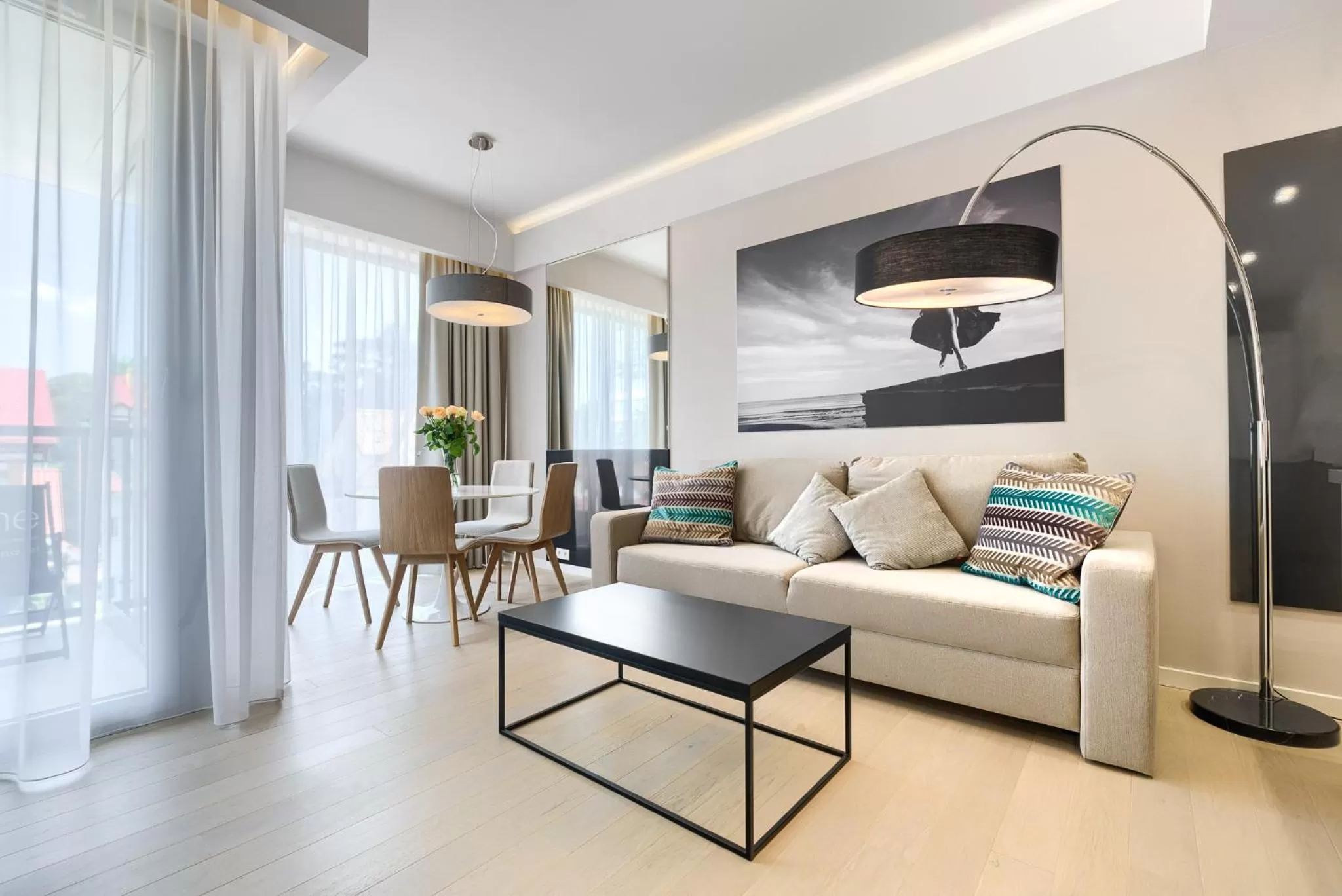Living room in Dune Resort Mielno - C