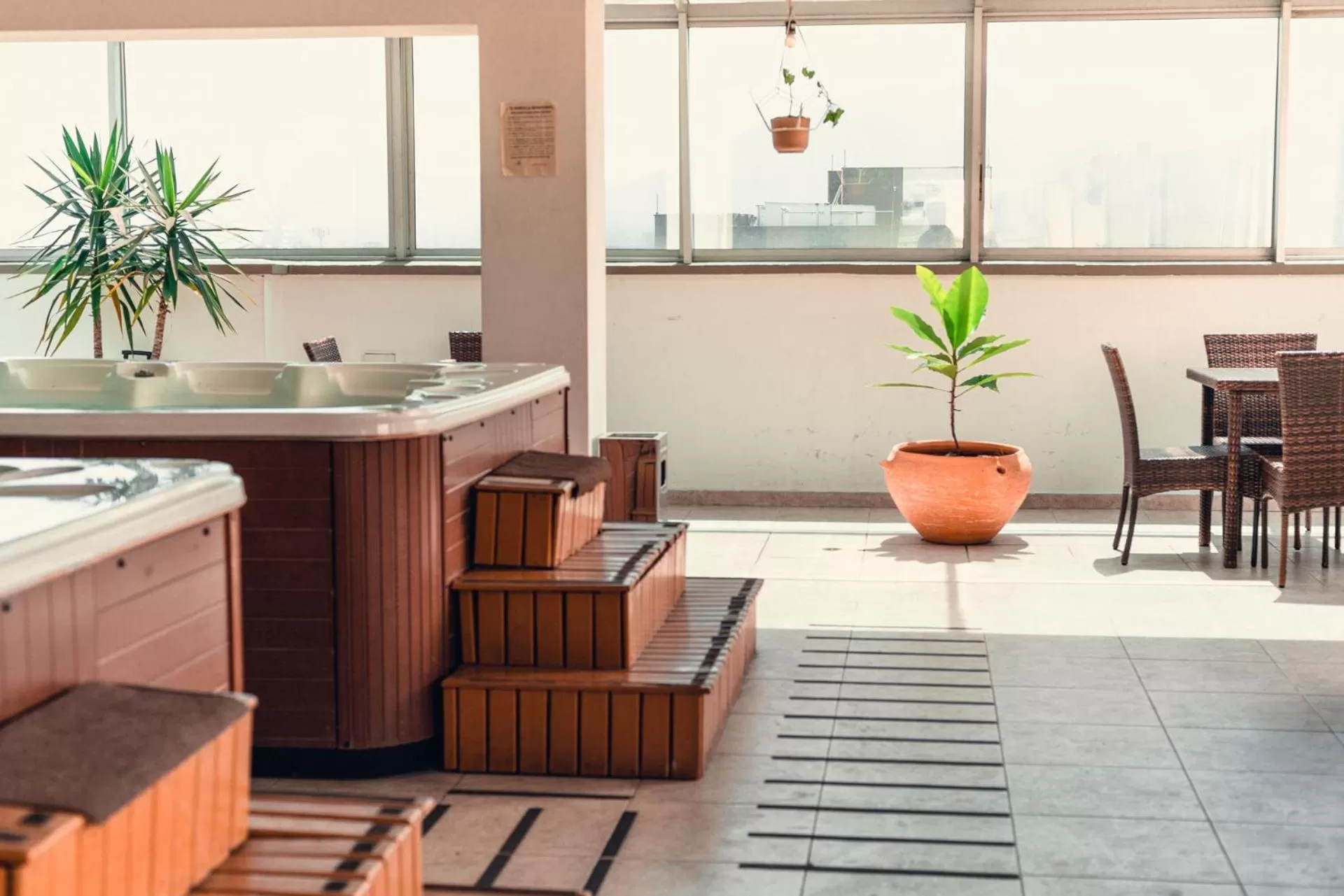 Living room in Hotel Central Plaza Medellin