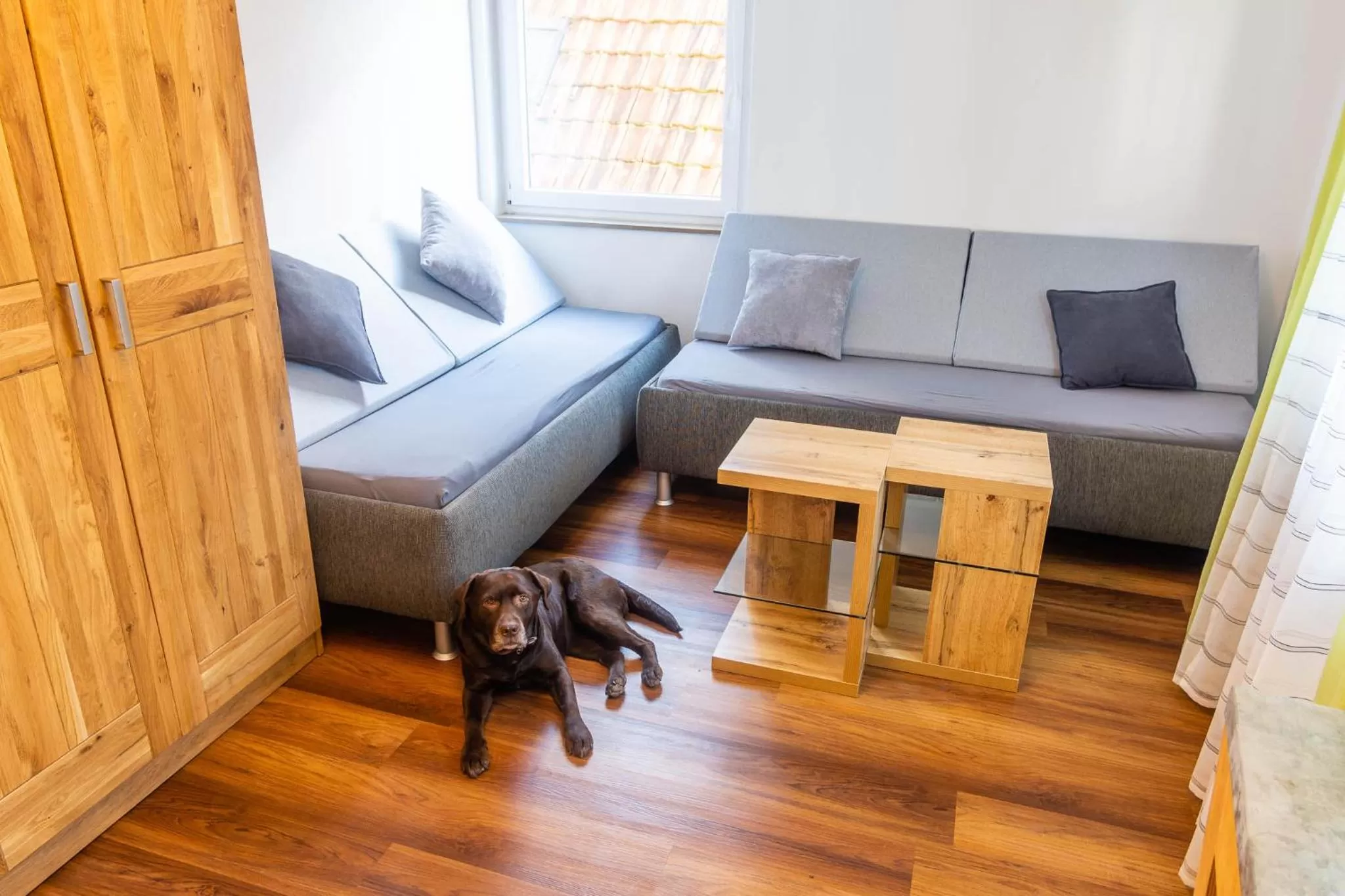 Living room in Gästehaus Jagsttal