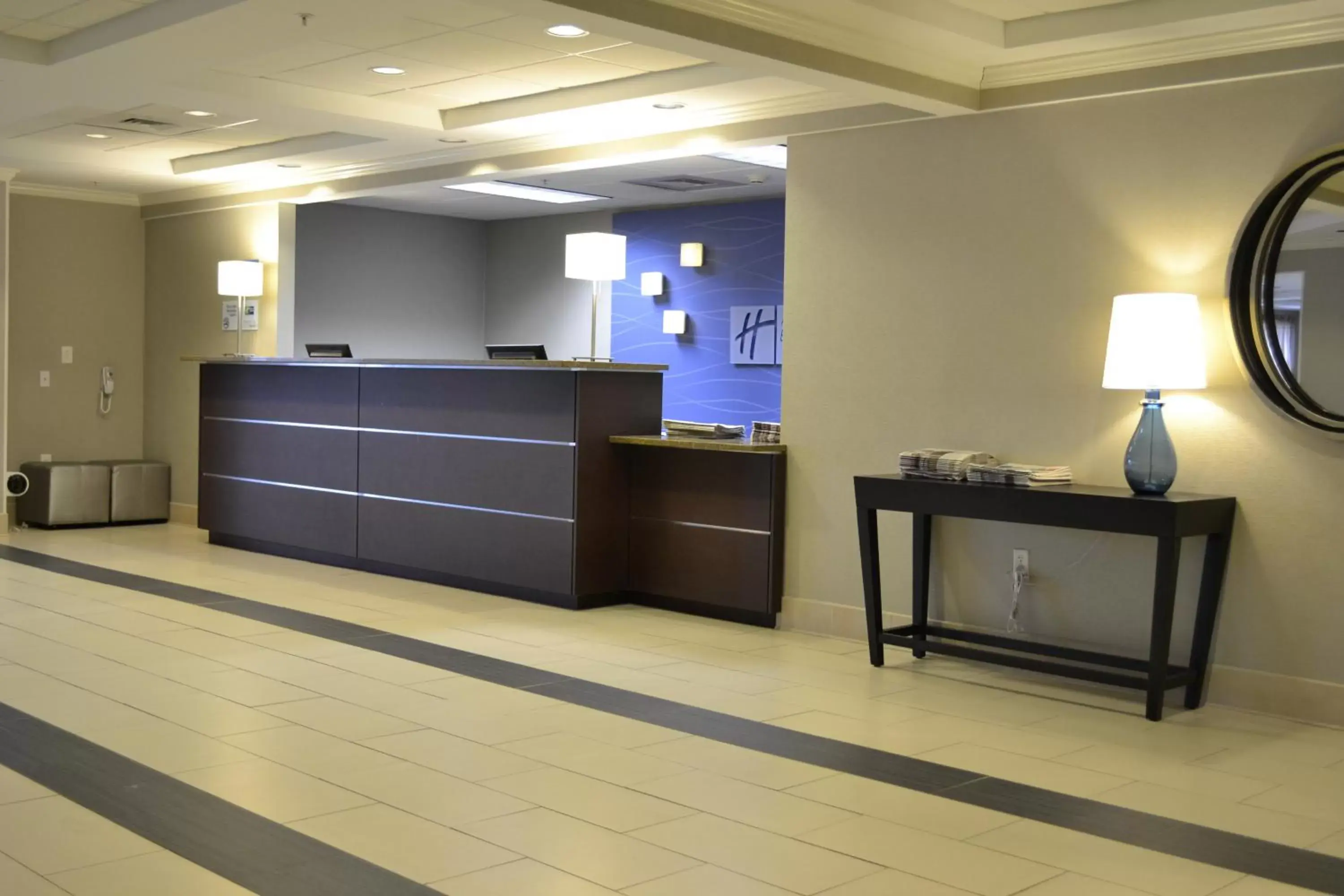 Property building, Lobby/Reception in Holiday Inn Express Hotels Biddeford, an IHG Hotel