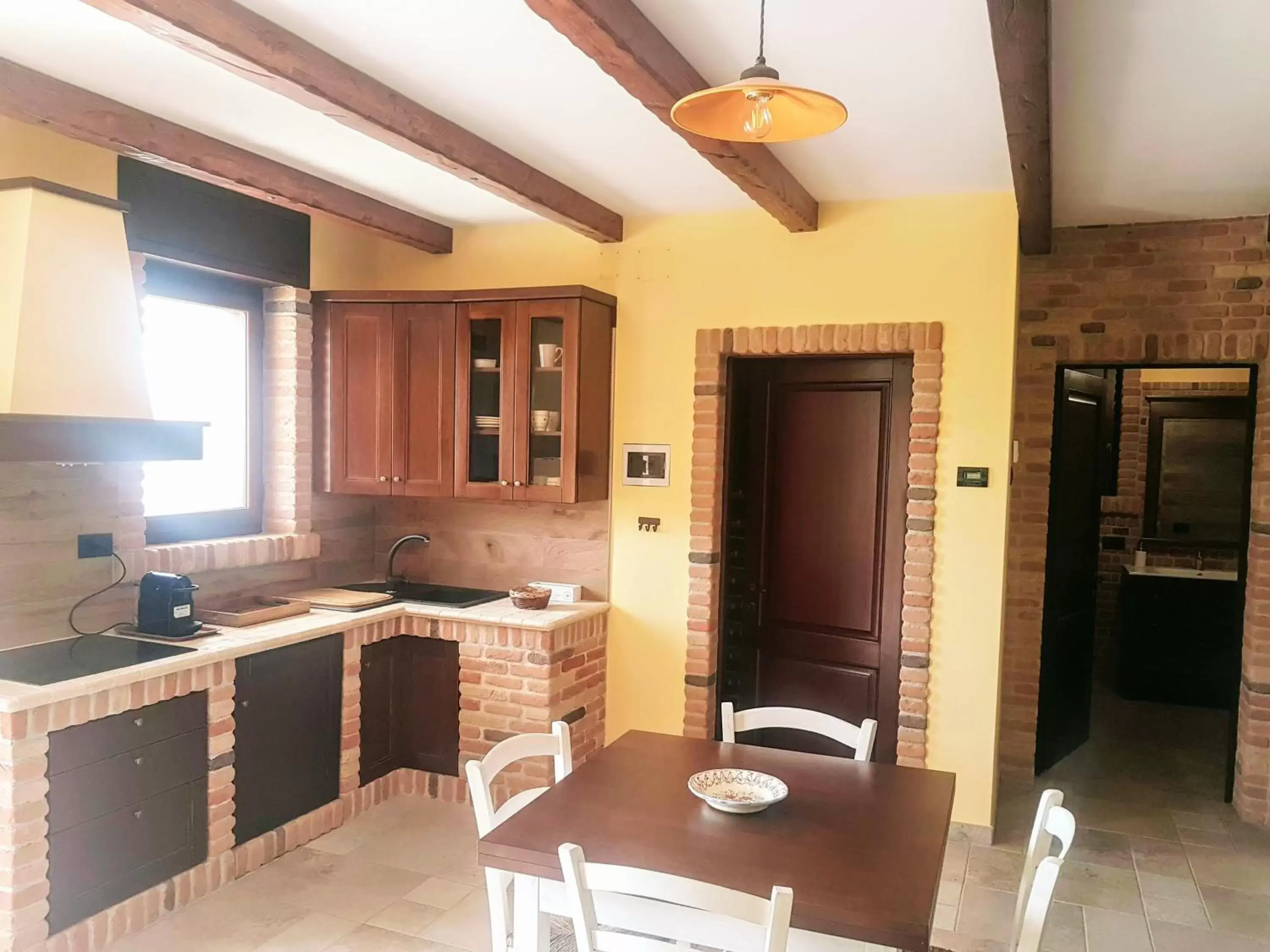 Dining area, Kitchen/Kitchenette in BORGO LUNA