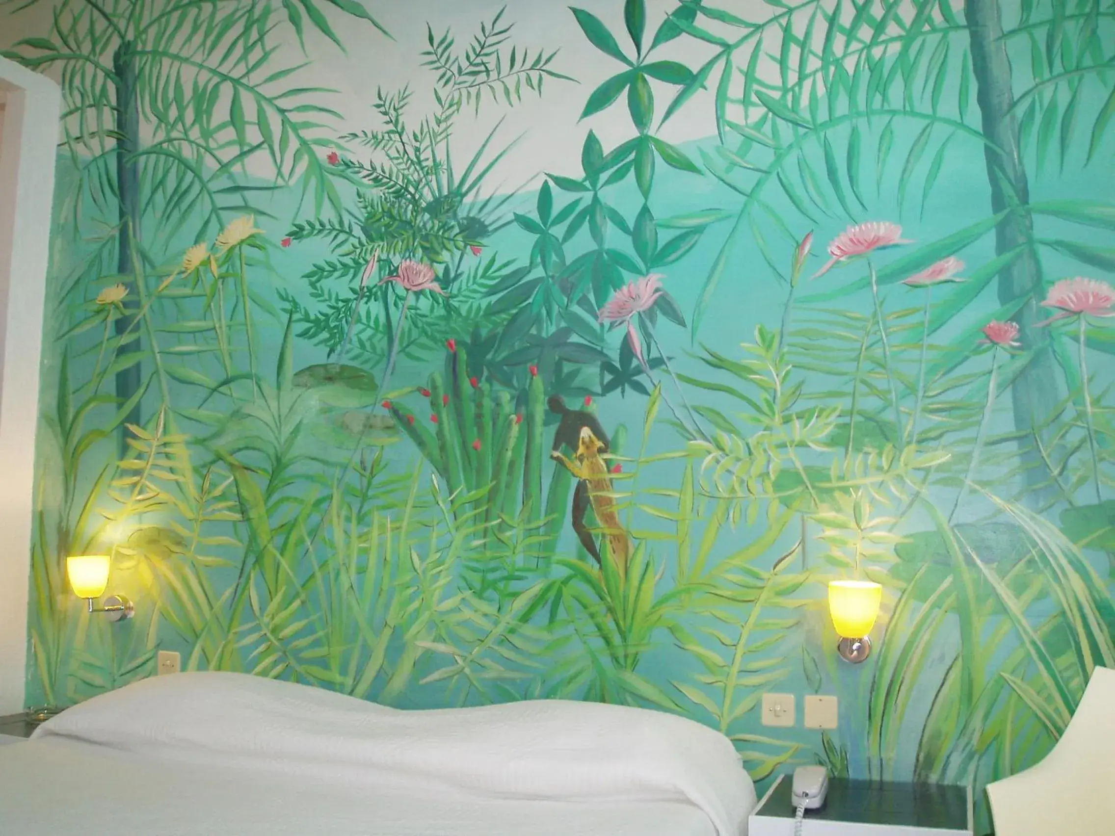 Decorative detail in Le Windsor, Jungle Art Hotel