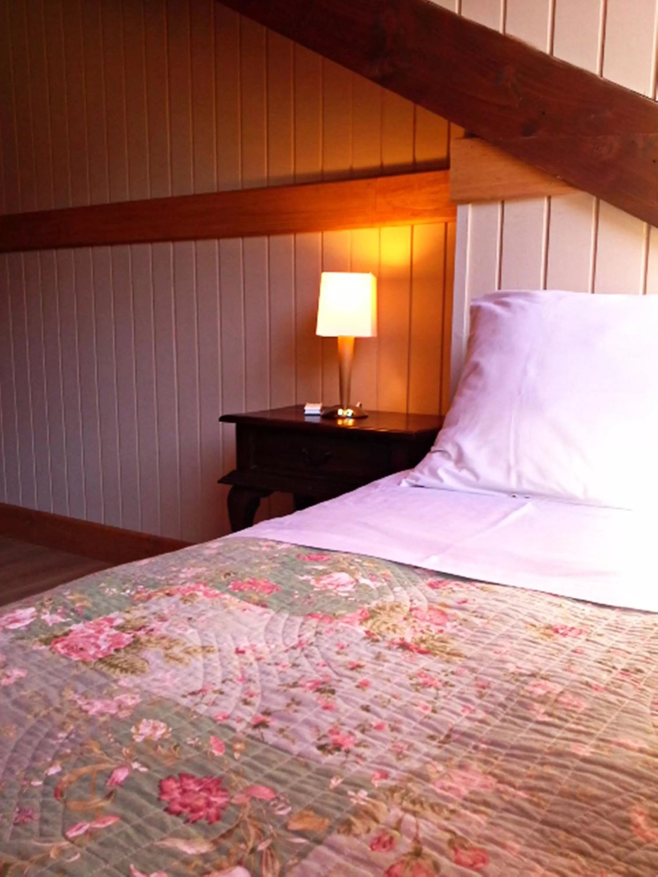 Bed, Room Photo in Hotel Salto del Carileufu