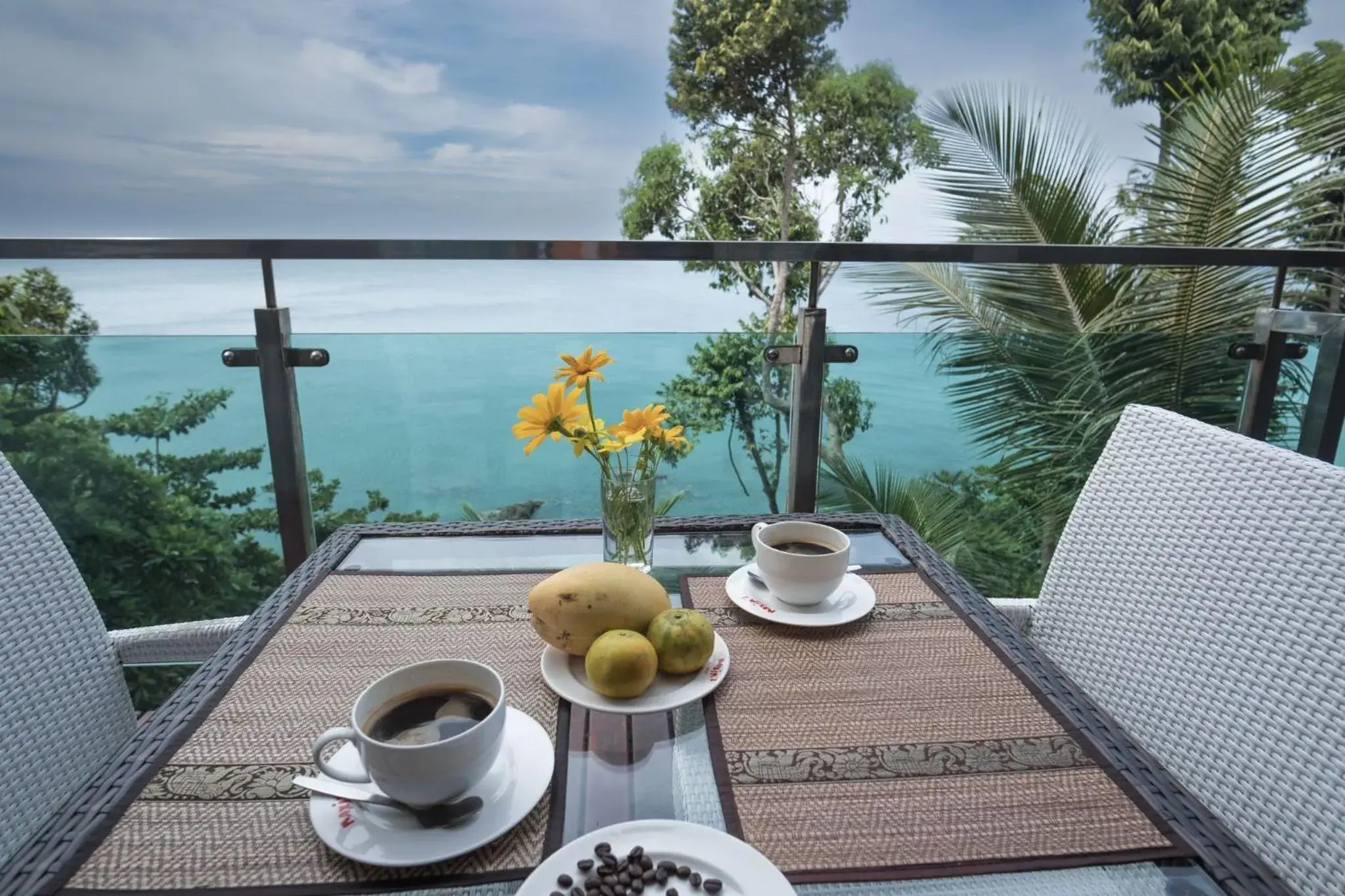 Balcony/Terrace in Cliff Lanta Suite-Koh Lanta Krabi