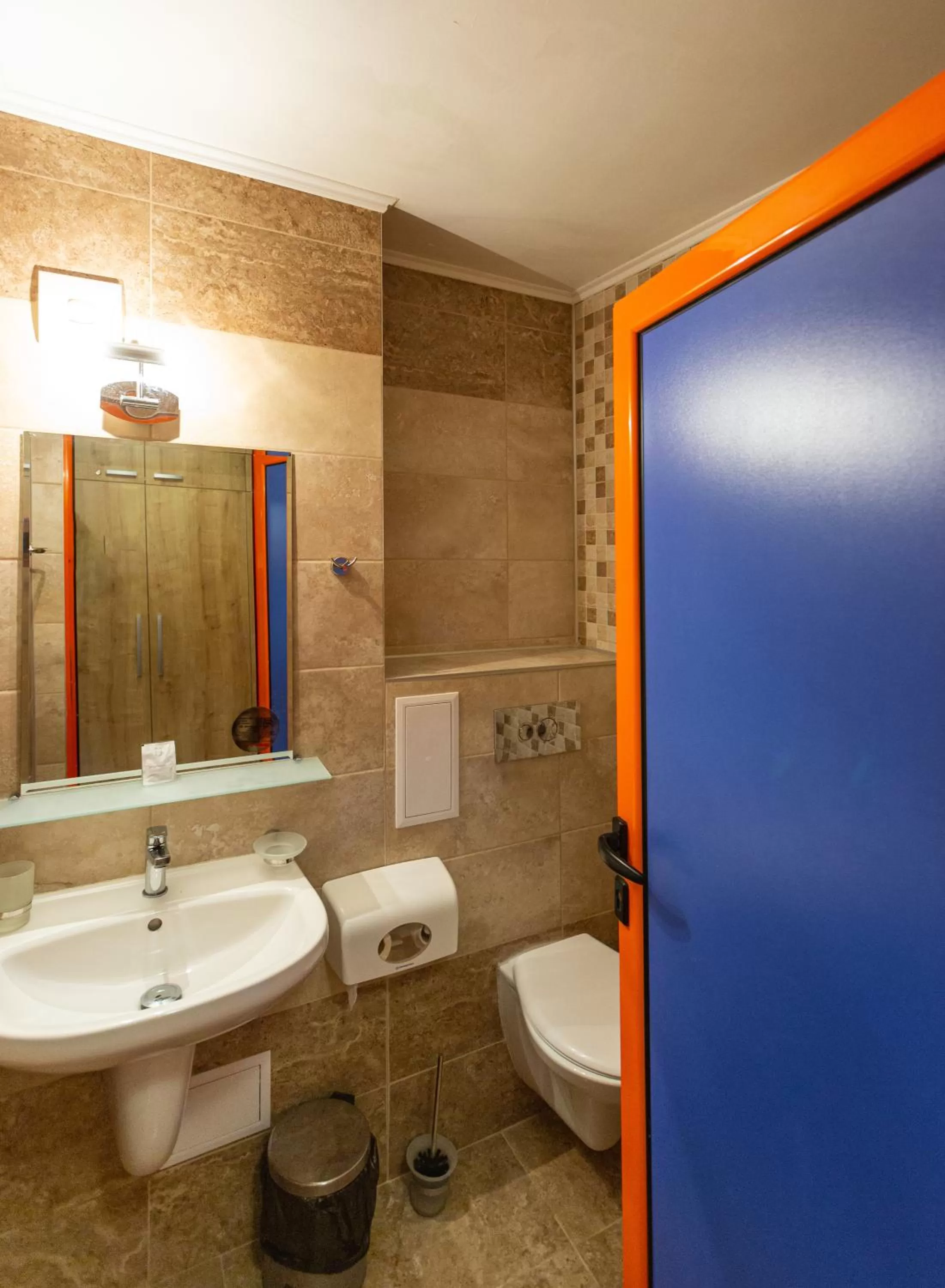 Bathroom in Family Hotel Jemelly