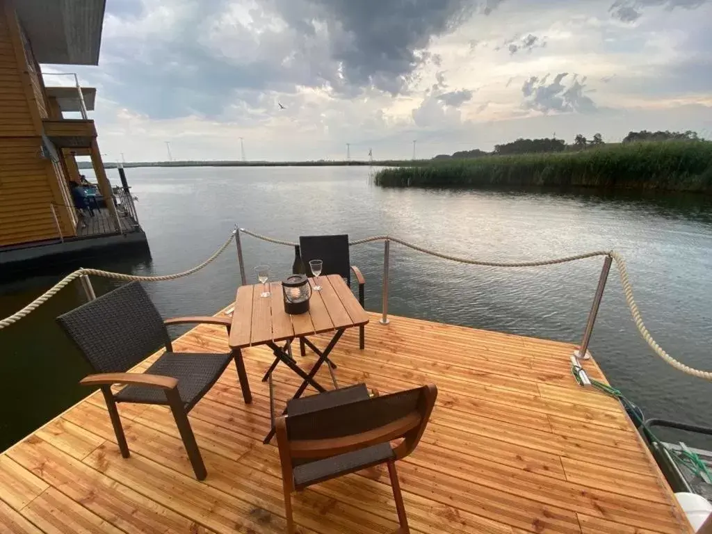 Balcony/Terrace in Schwimmende Häuser im BALTIC SEA RESORT