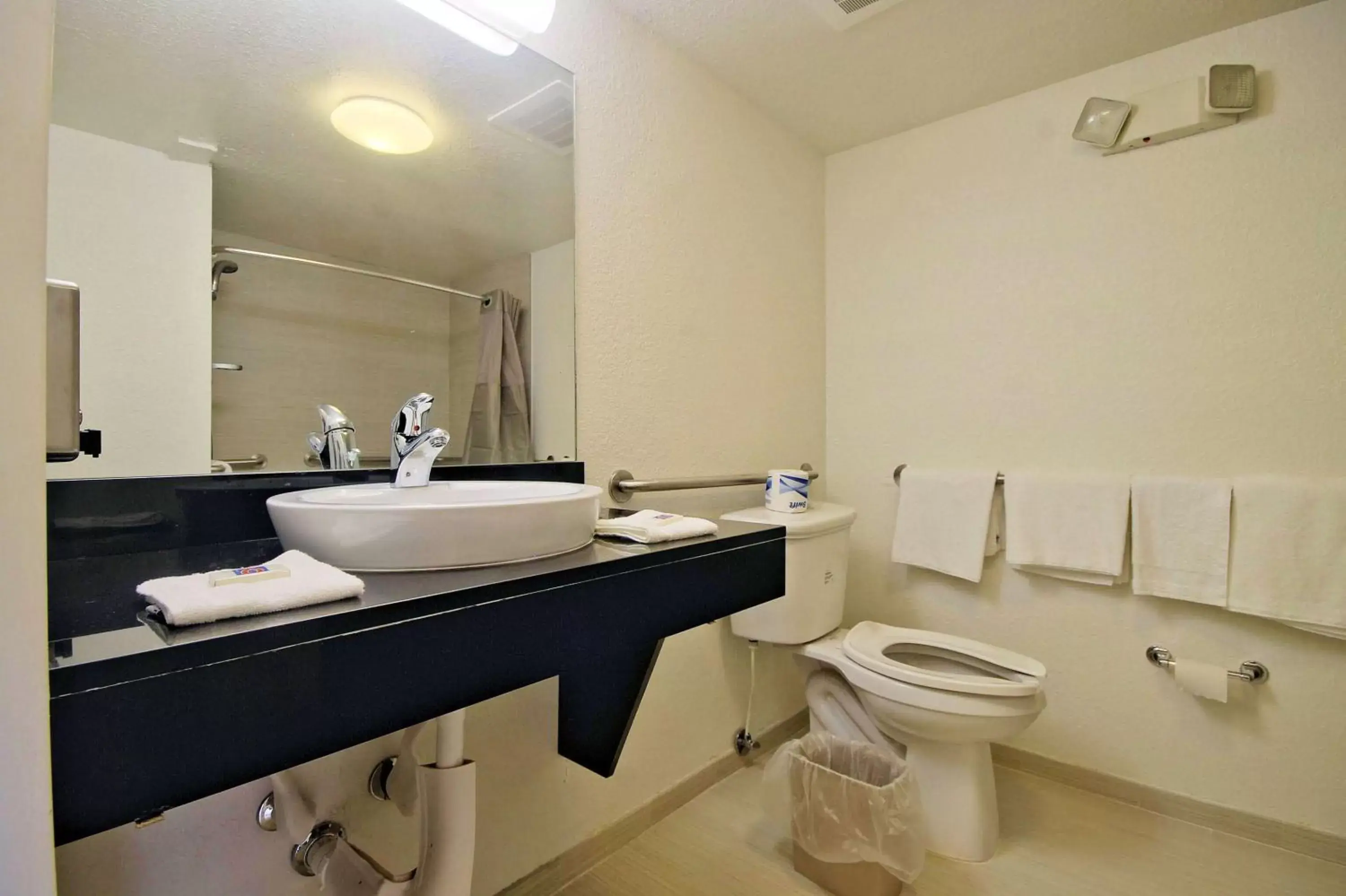 Toilet in Motel 6-Miami, FL