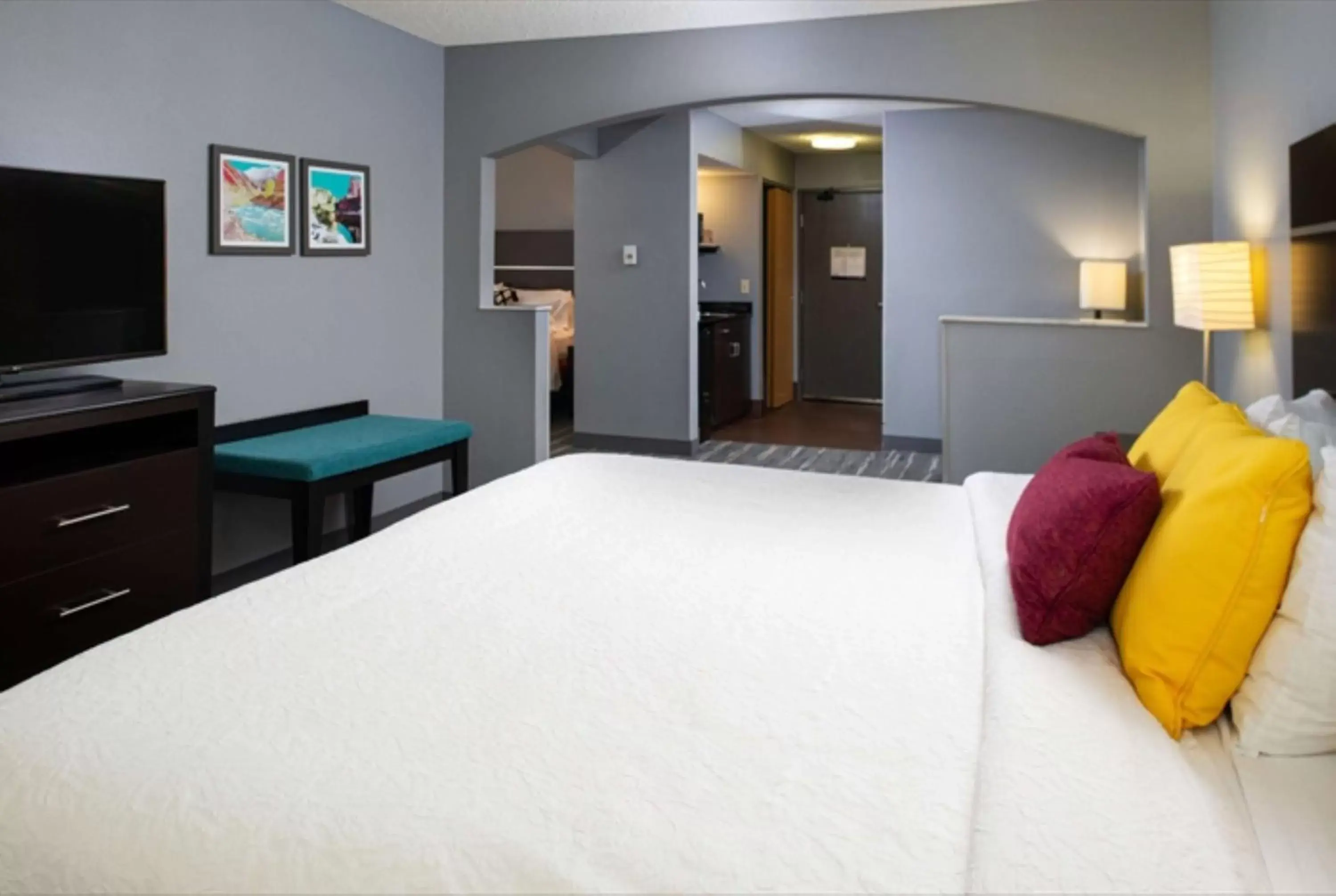 Bedroom, Bed in Hampton Inn Glenwood Springs