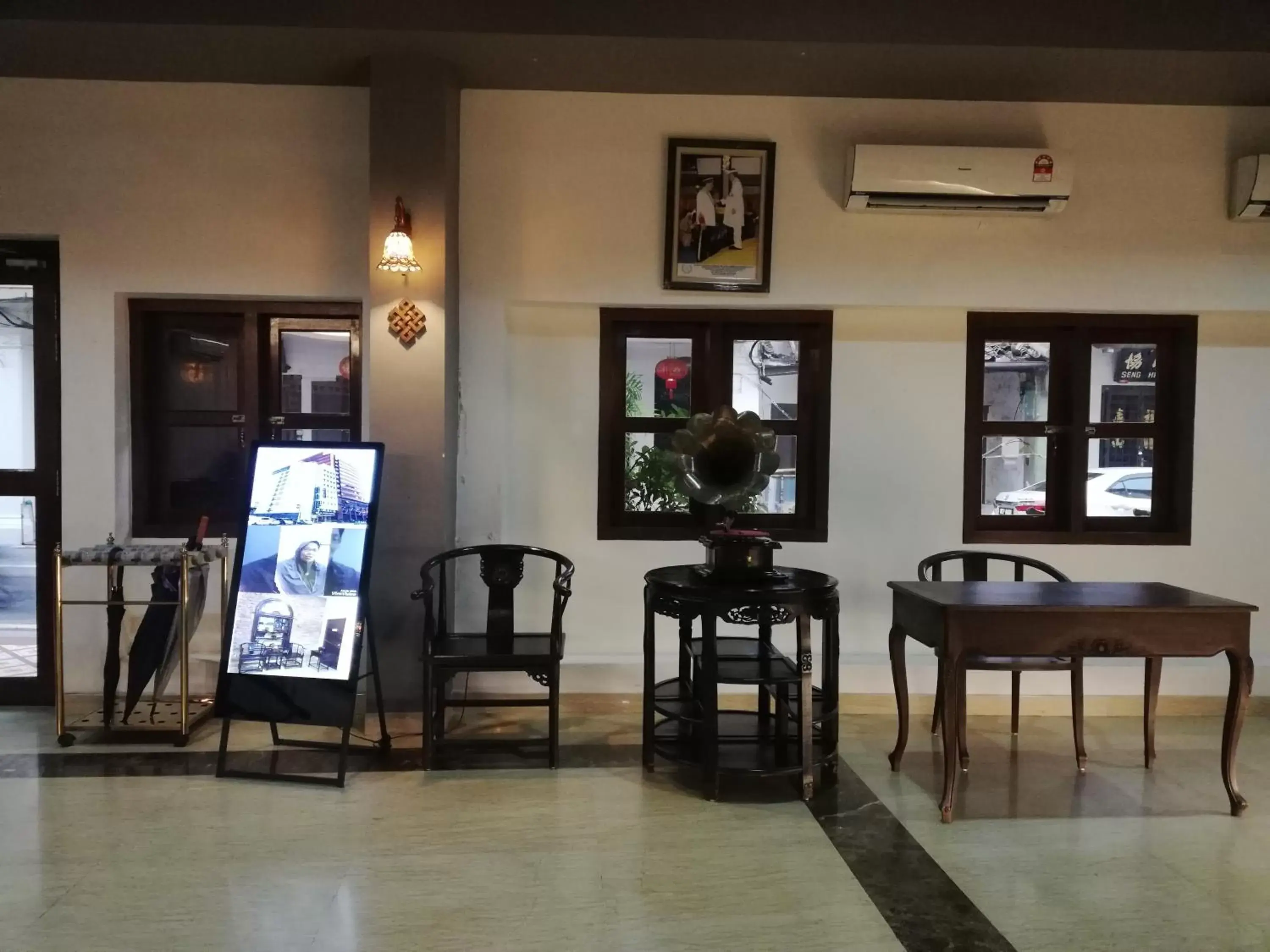 Lobby or reception in Swiss Hotel Heritage Boutique Melaka