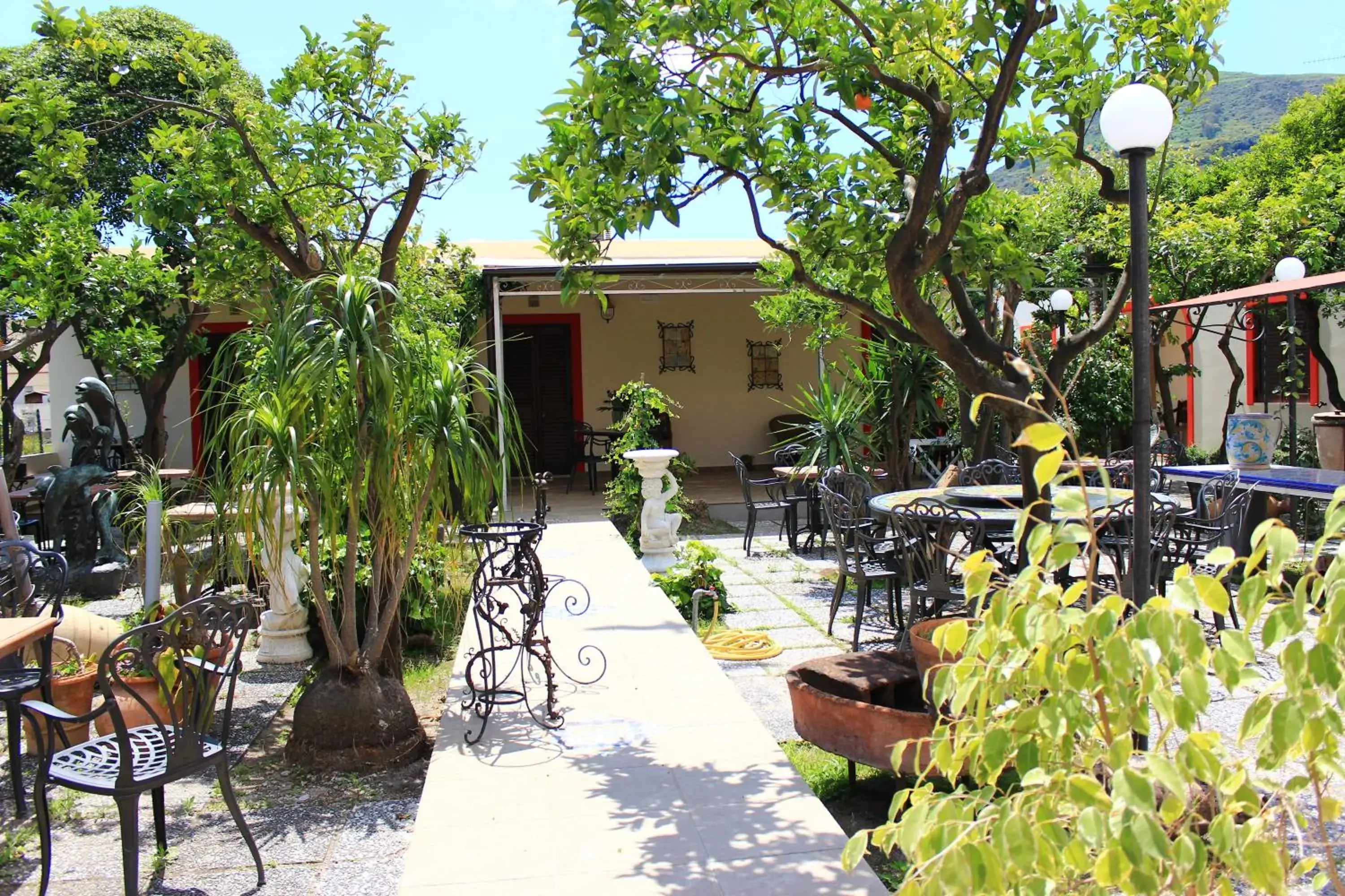 Garden in Hotel Oriente