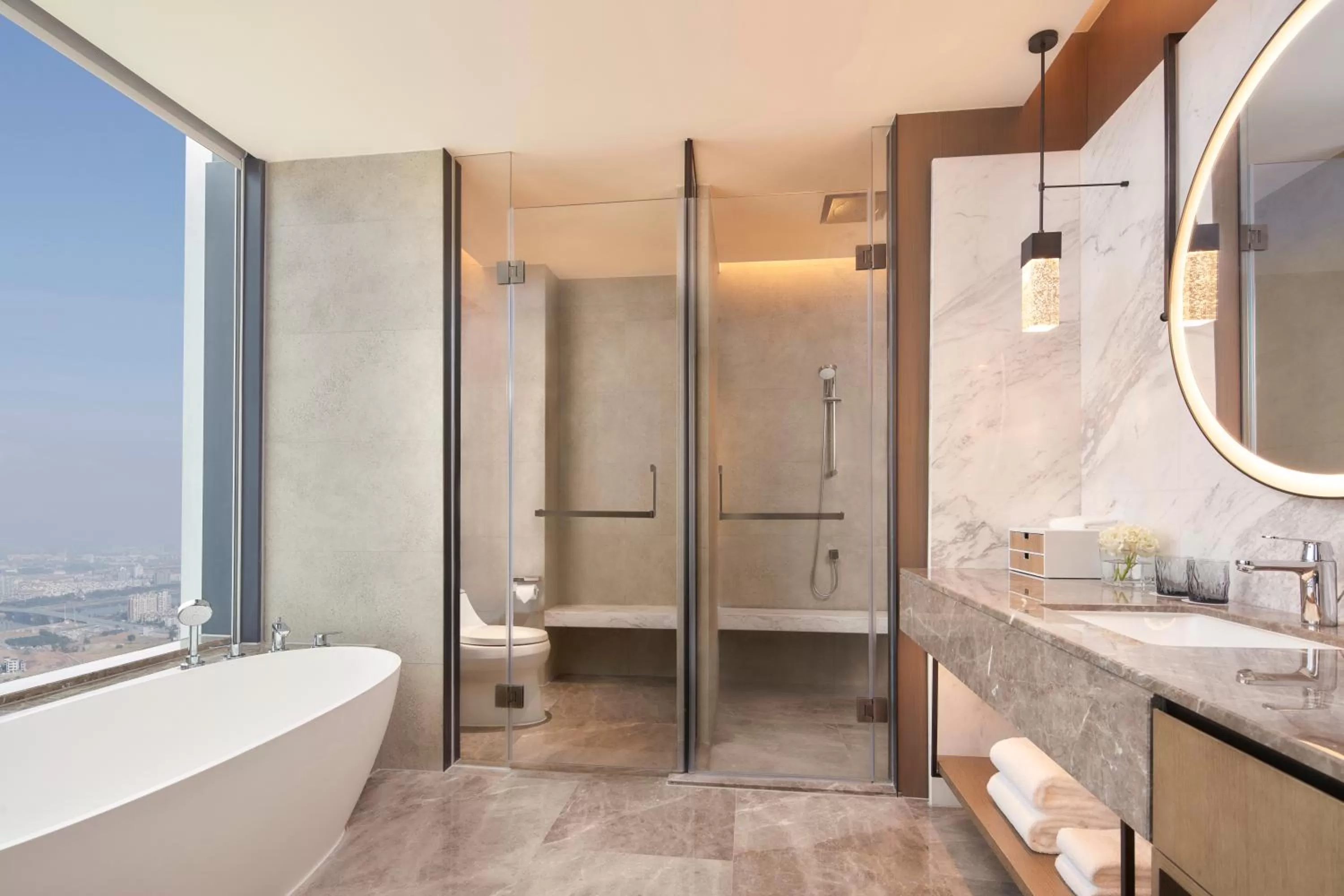 Property building in Jinhua Marriott Hotel