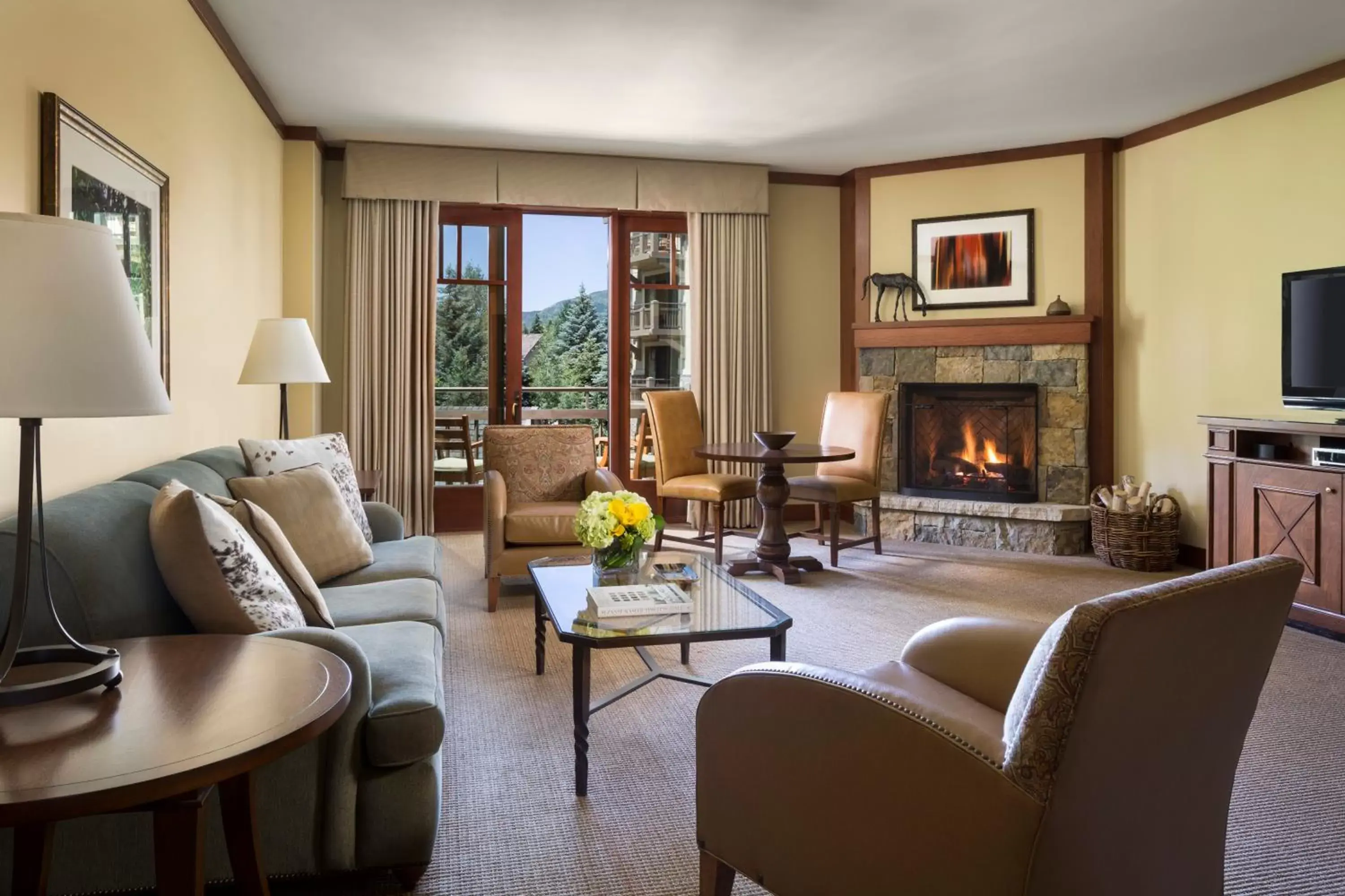 Living room, Seating Area in Four Seasons Resort Vail