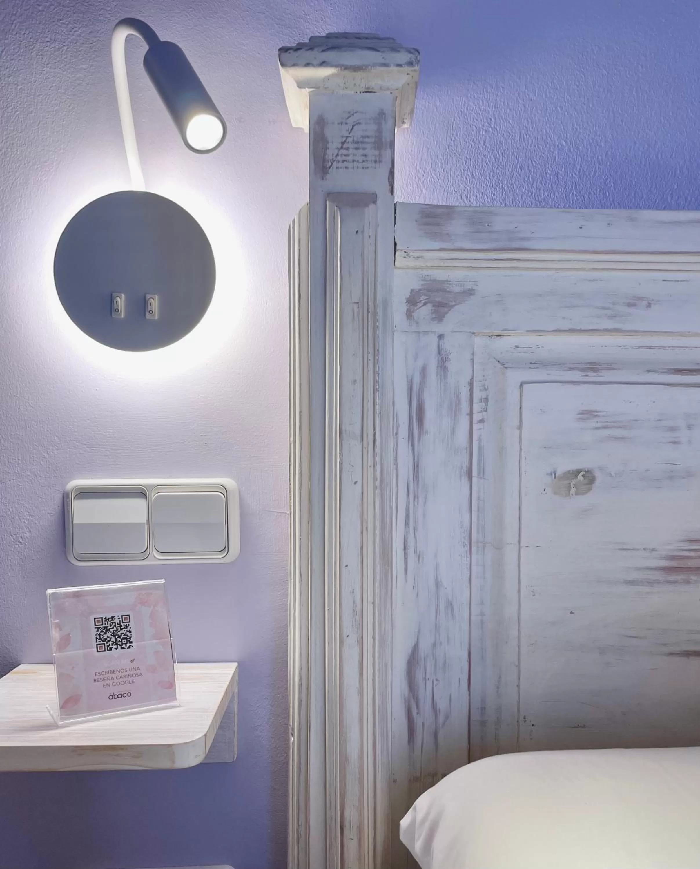 Bed in Hotel Abaco Altea